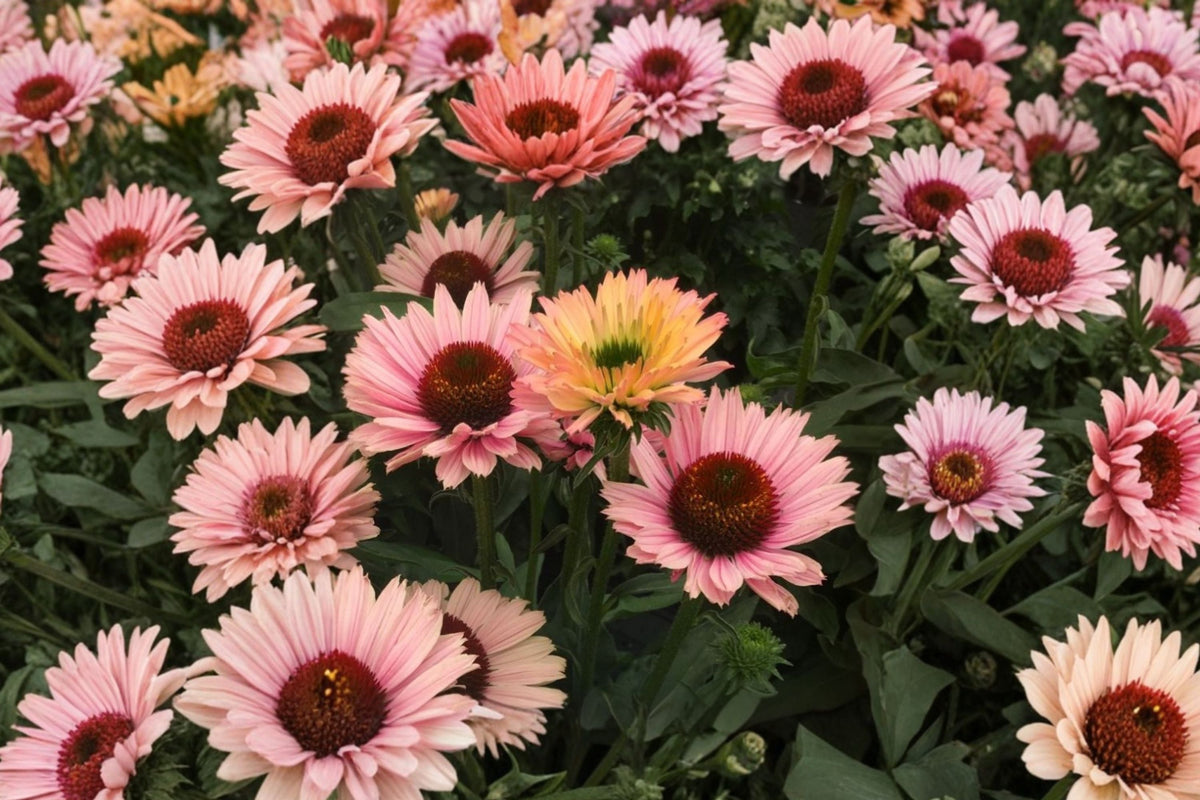 Salmon Coneflower Plant | Bareroot or 1-Gallon Pot | Echinacea ‘SunSeekers Salmon’ | Pollinator-Friendly, Drought-Tolerant