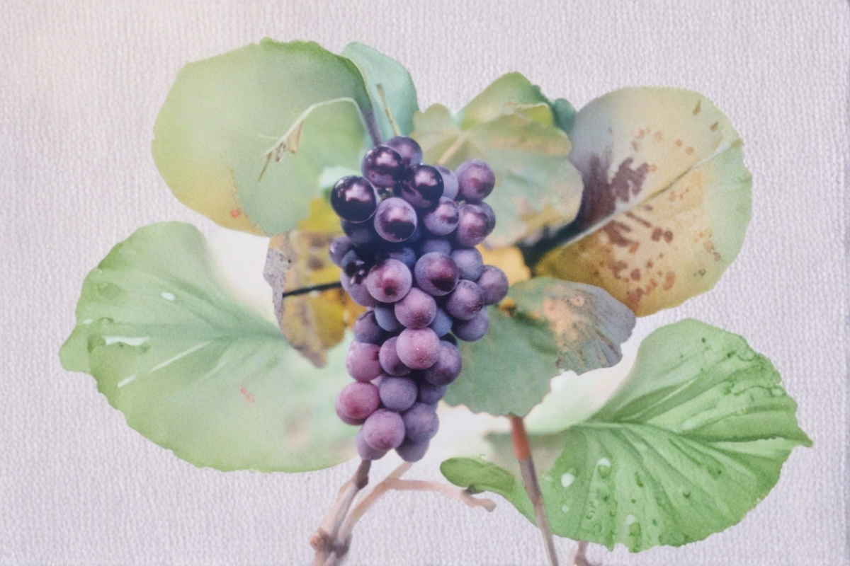 Champanel Grape Vine Live Plant 3 Gallon Hybrid Grape Vine for Backyard Vineyard Garden Fruit Growing
