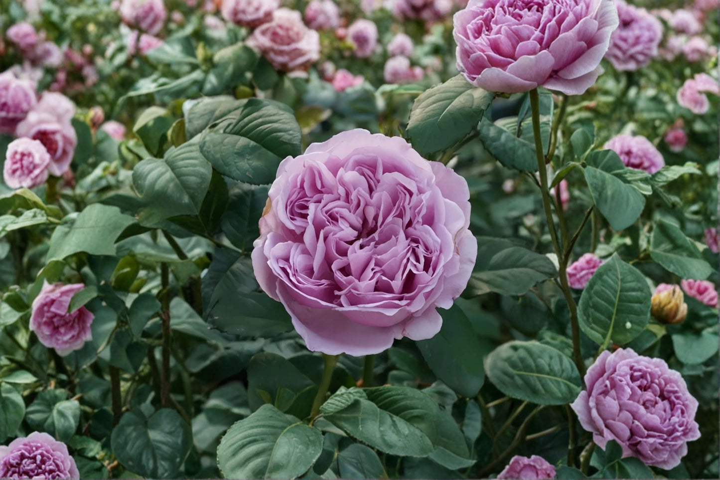 Karen Rose Live Plant - Blue Purple Fragrant Japanese Rose - Rosa hybrid - Own Root, Repeat Blooming, Ornamental Garden Rose