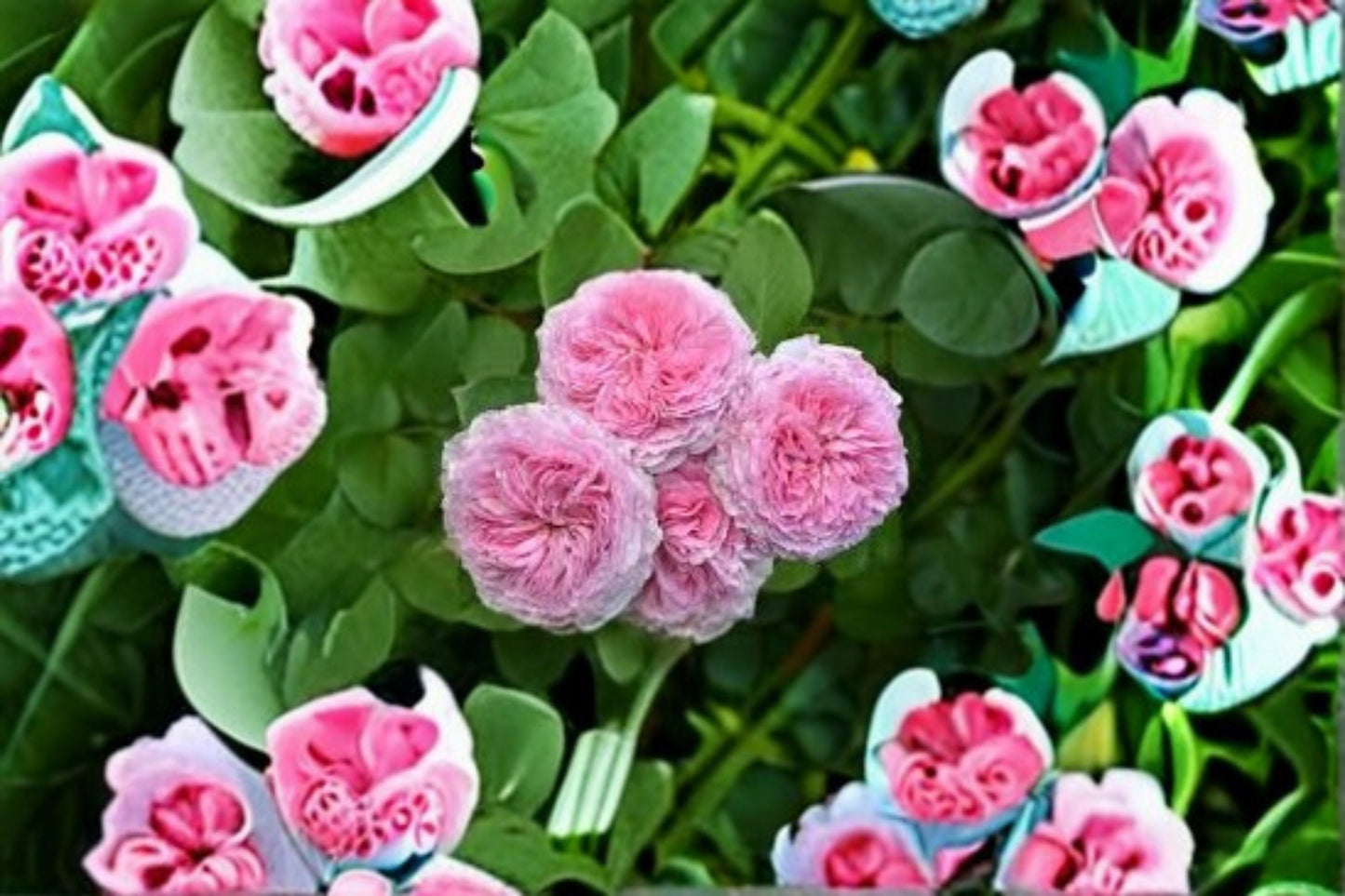 James Galway Rose Cuttings - 3 Unrooted Fresh Cuttings - Rosa ‘James Galway’ - Climbing Rose with Light Pink Blooms