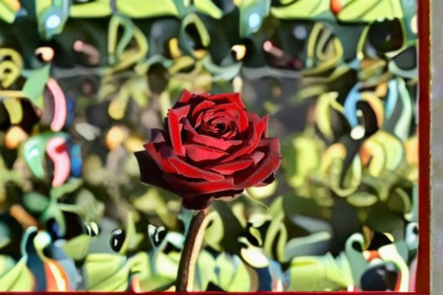 Black Pearl Rose Plant - Large Cup-Shaped Blooms - Rosa sp. - Deep Red to Dark Burgundy Flowering Shrub for Gardens and Containers