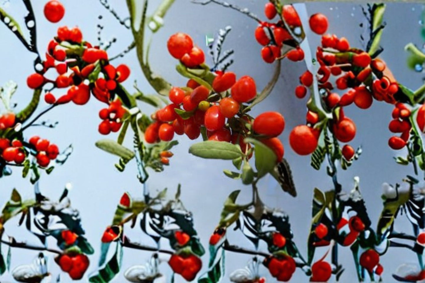 Goji Berry Live Bare Root Plant - Lycium barbarum - Edible Fruiting Shrub for Gardens and Landscapes - Approx. 9 Inches Tall