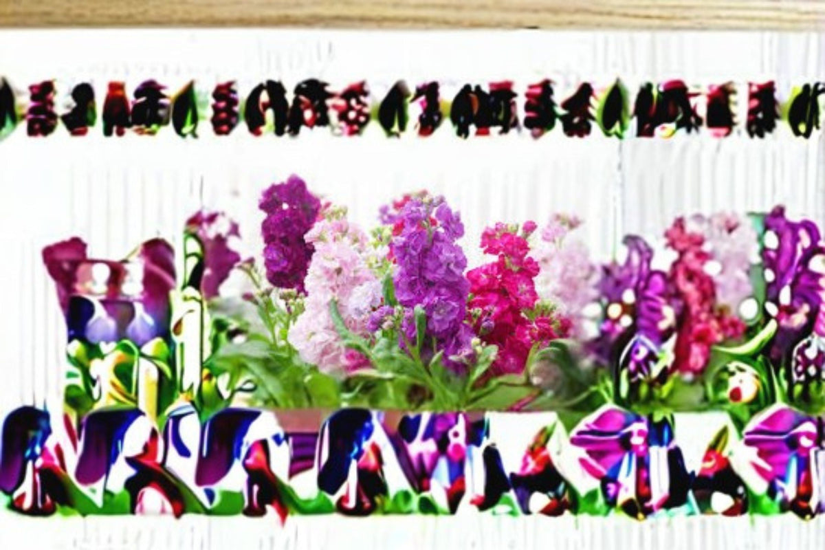 Stock Flower Plant - Plug Size - Fragrant Blooms - Matthiola incana - Cool-Season Garden Flower for Beds & Containers