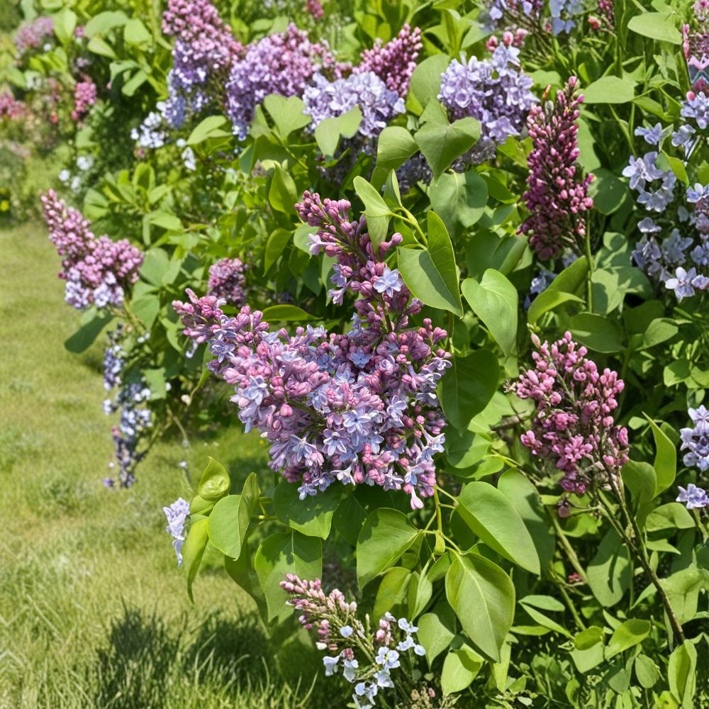 President Grevy Lilac Plant | 1 Gallon Pot | Double Blue Lavender Flowers | Syringa vulgaris 'President Grévy'