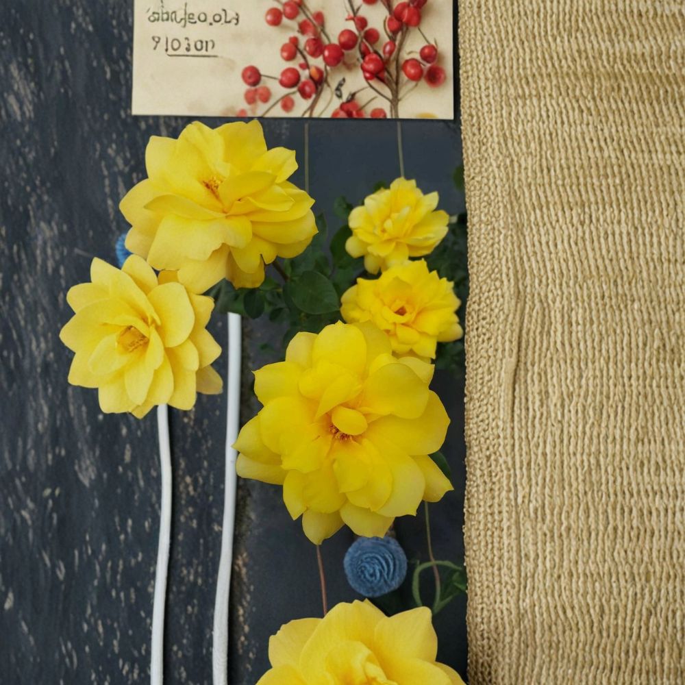 Gold Glow Rose Bush Plant | 2 Gallon Size | Fragrant Hybrid Tea Rose | Rosa 'Gold Glow' | Easy to Grow for Garden & Landscape