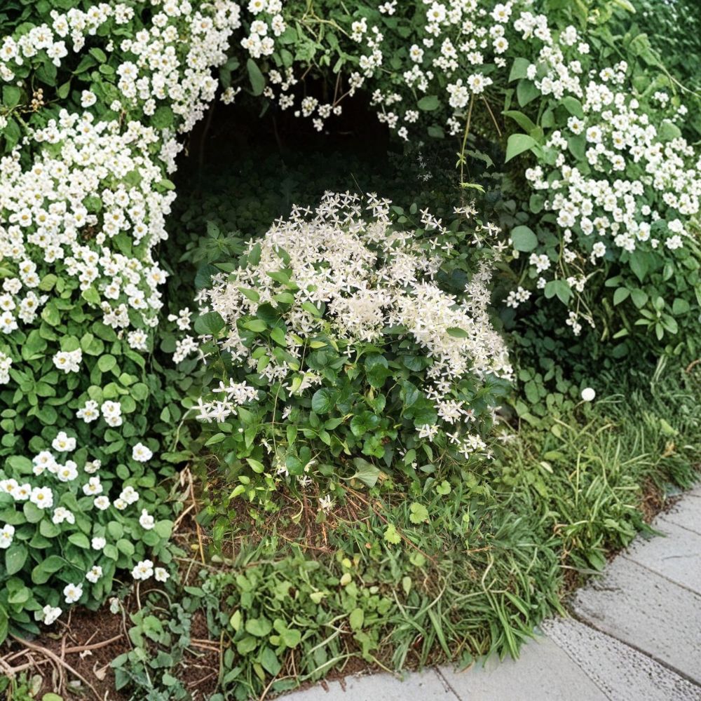 Carolina Jasmine Seeds 200+ Pack | Fragrant White Star Vine | Evergreen Flowering Climbing Plant | Gelsemium Species