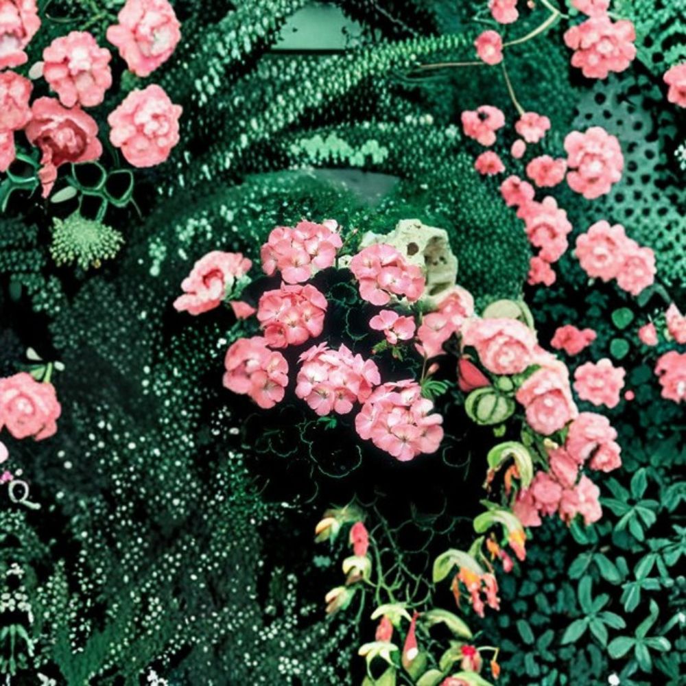 Black Velvet Rose Geranium Seeds - 100 Pelargonium Seeds, Chocolate Foliage, Rose Blooms, AAS Recognized Variety