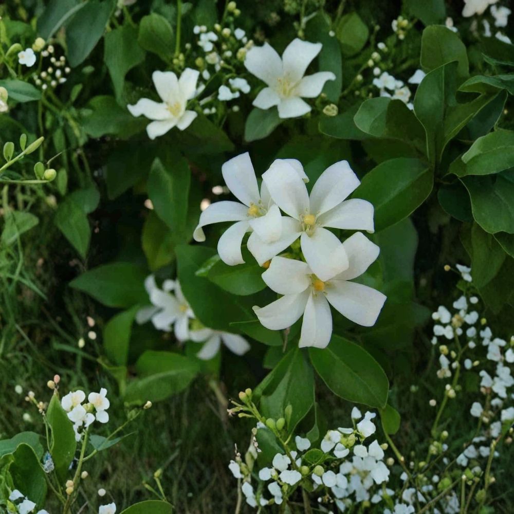 Orange Jasmine Seeds 10 Pack - Fragrant White Flowering Shrub Tree - Murraya paniculata Tall Variety - Mock Orange