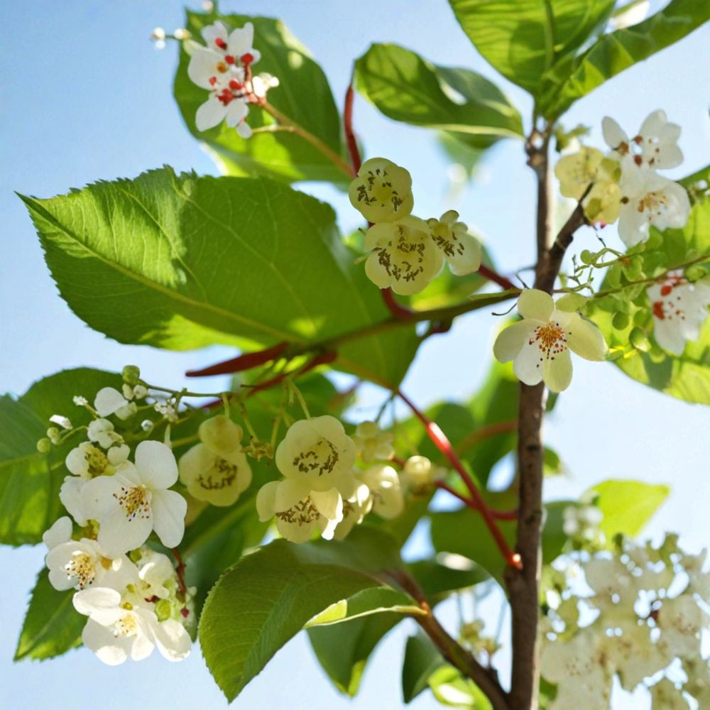 Clark Male Kiwi Pollinator Plant - Live Rooted Hardy Kiwi Vine - Actinidia - Zones 4-8 - Essential for Kiwi Fruit Production