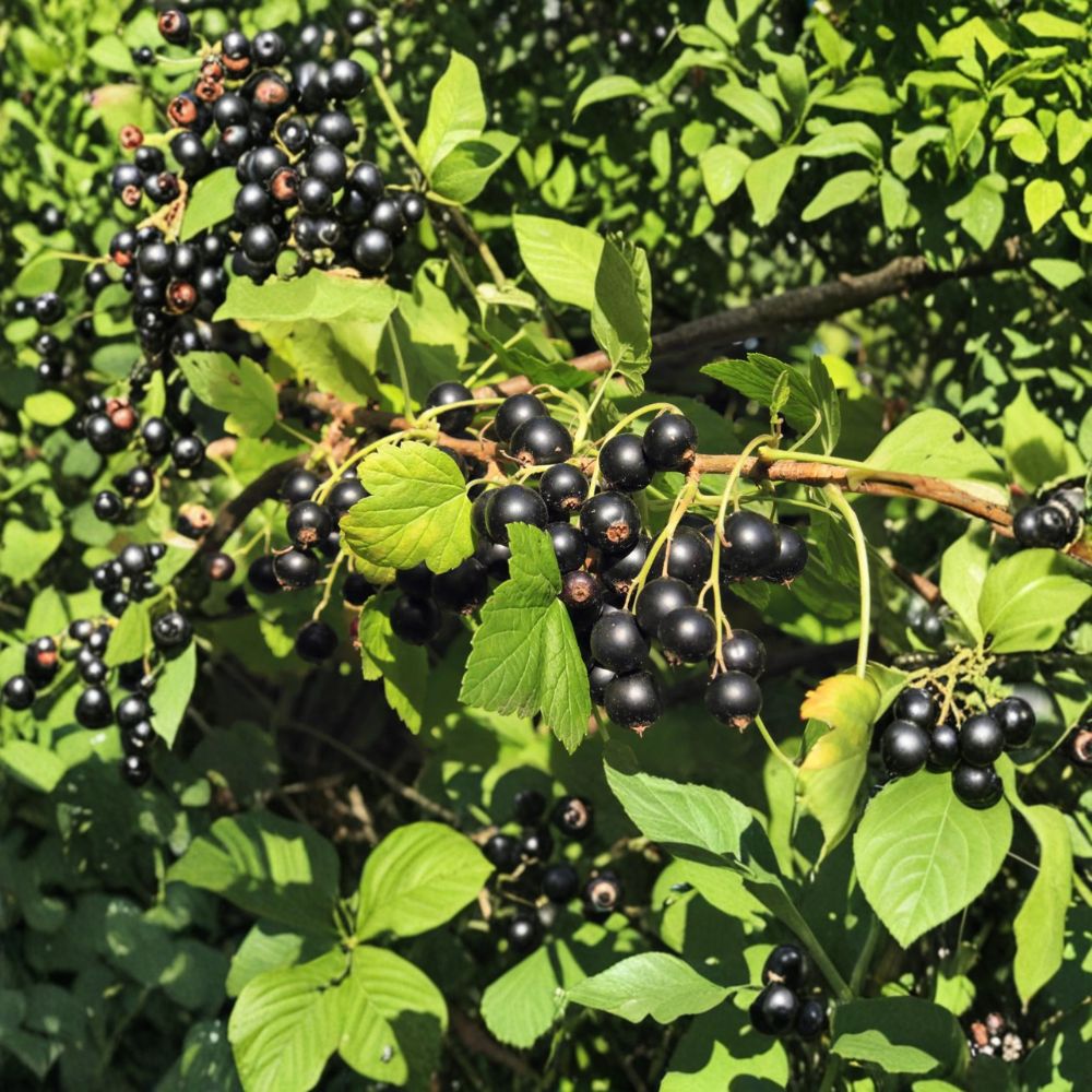 Savanna Zap Black Currant Starter Plant | Self-Pollinating Edible Berry Shrub | Ribes nigrum | Zones 4–8