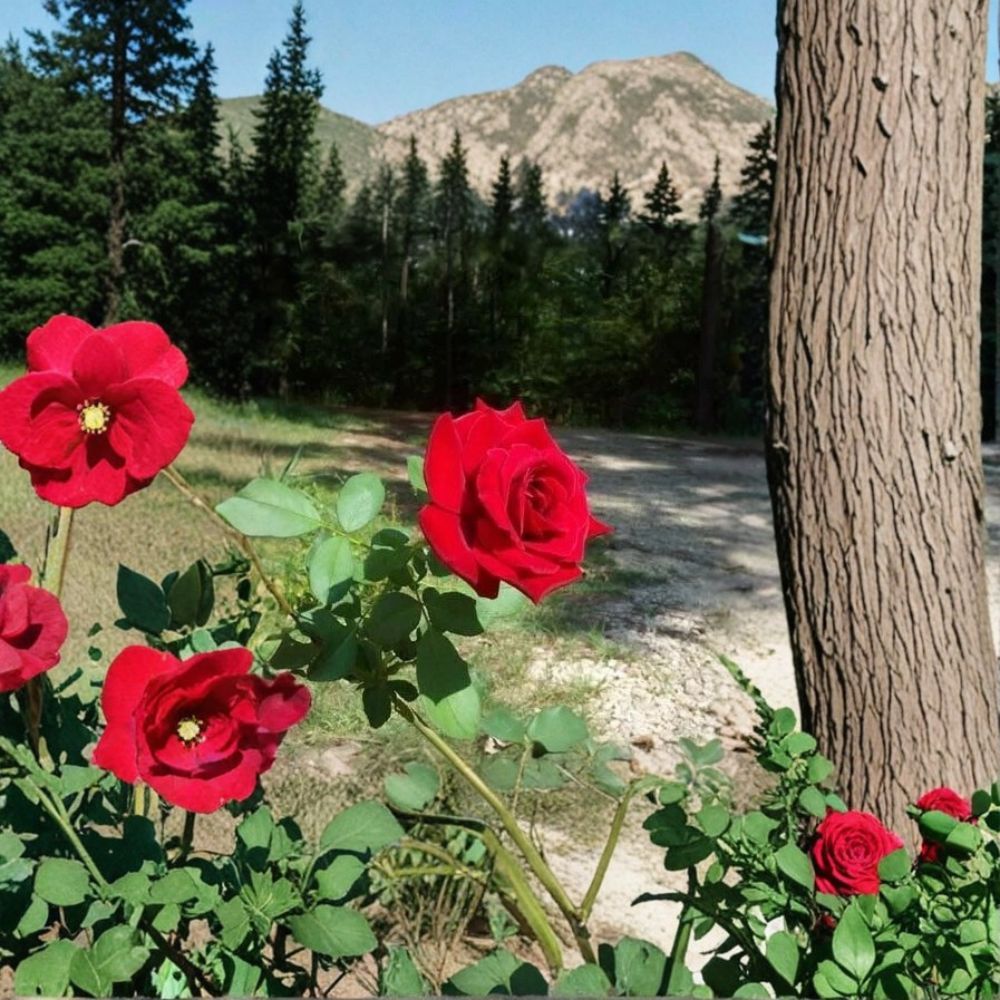 Climbing Rose 5 Gallon Live Climbing Don Juan Rose | Rosa 'Don Juan' | Fragrant Red Blooms | Vigorous Garden Climber