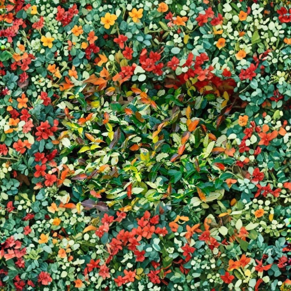 Asiatic Jasmine Live Starter Plant | Variegated Evergreen Climbing Vine | Trachelospermum asiaticum | Fragrant Groundcover