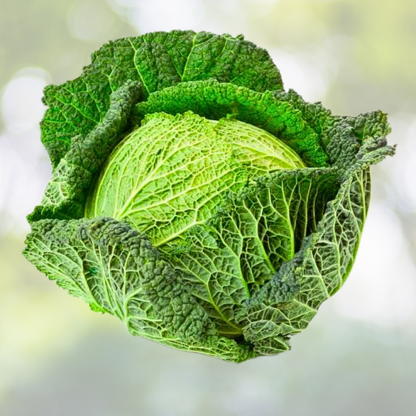 Savoy Cabbage Seeds - 500 Non-GMO Italian Variety for Minestrone Soup - Brassica oleracea var. sabauda