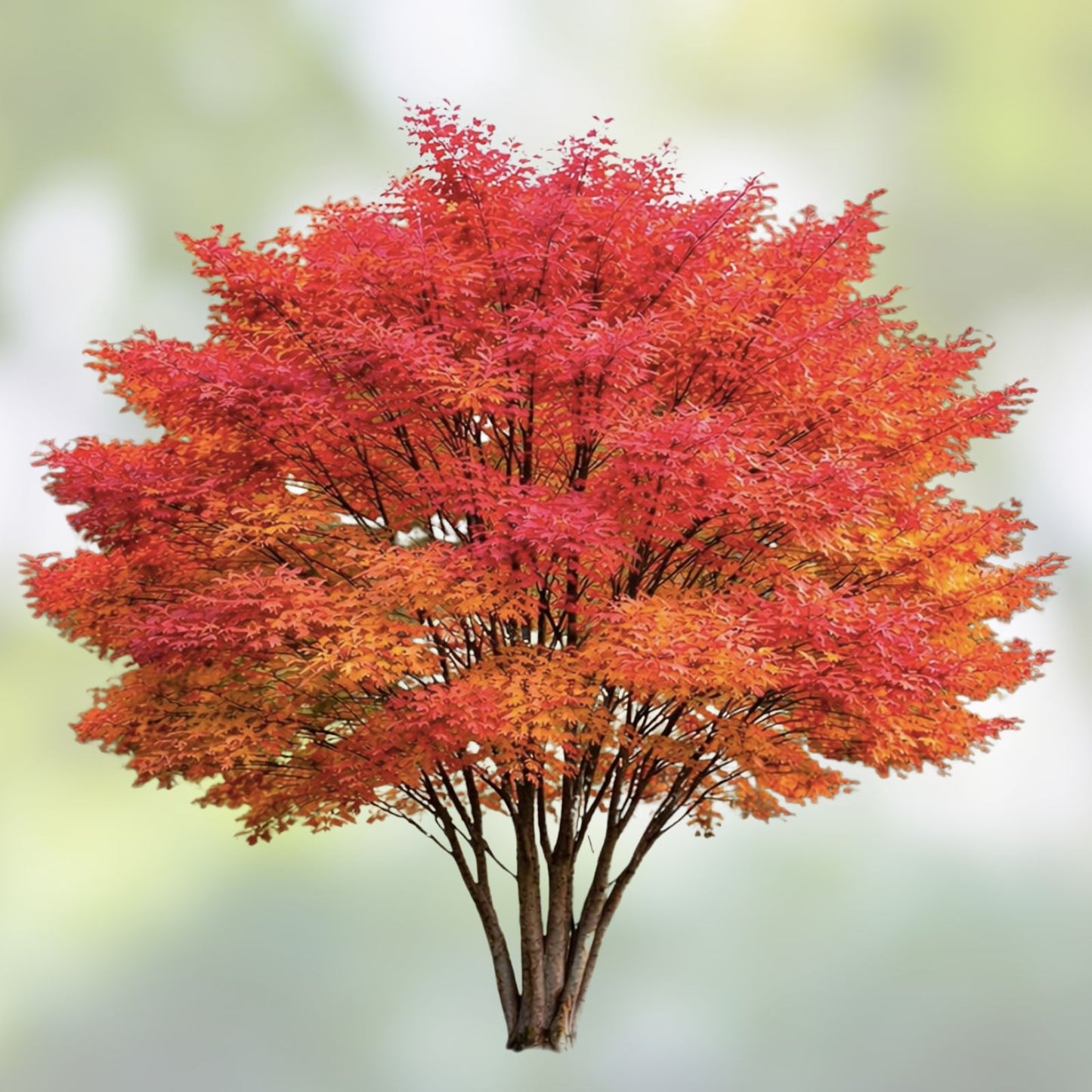 Red Maple Tree Seeds - 50 Count - Stunning Red Leaves - Acer rubrum - Ornamental Tree Seeds for Gardening and Landscaping