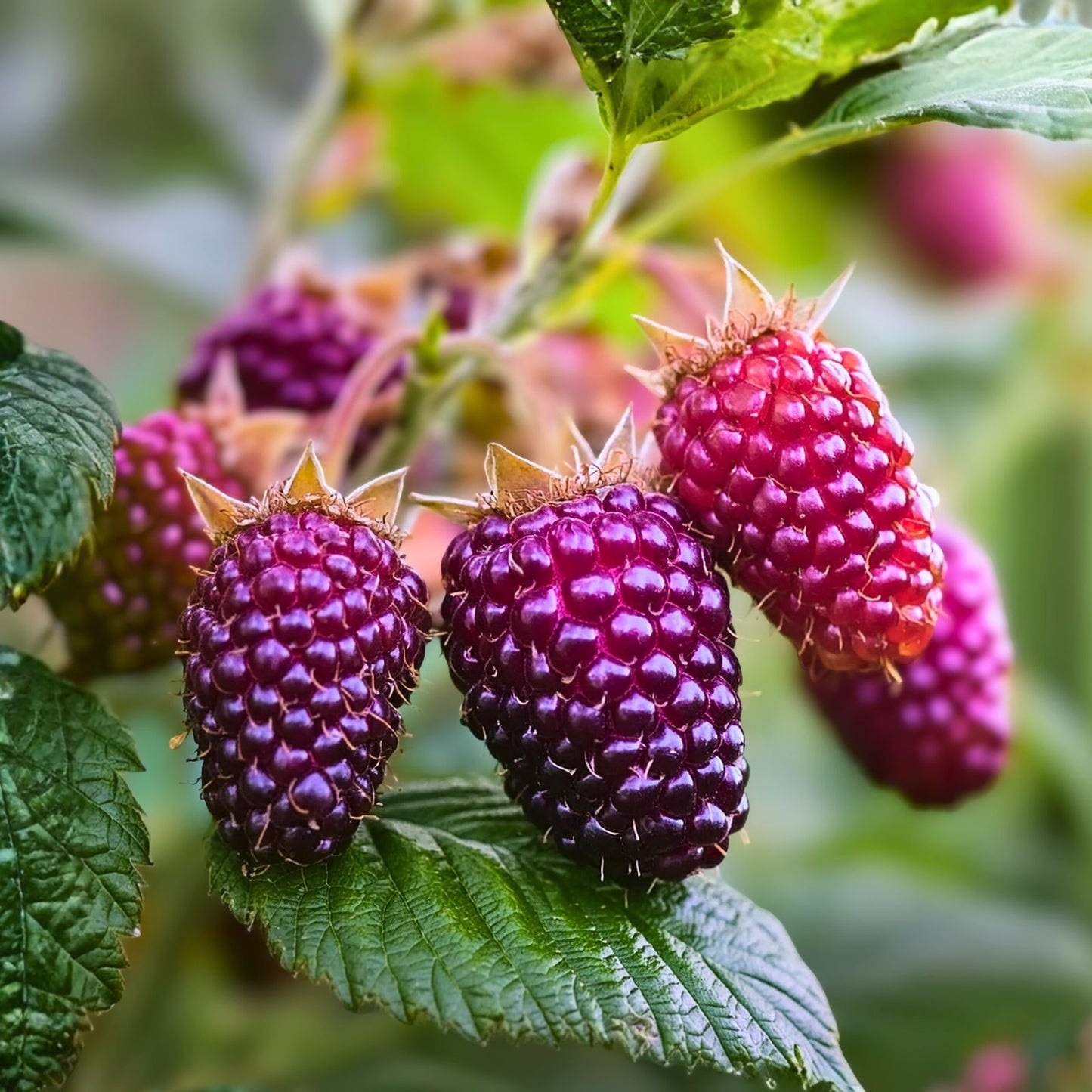Blackberry Plant Bare Root Sweetie Pie Non-GMO Rubus Fruit Starter for Home Garden Fruiting Shrub