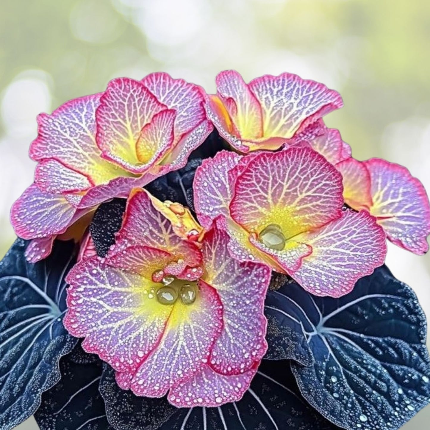 Fairy Kiss Begonia Seeds 45 or 125 Non-GMO Flower Seeds Colorful Begonia Varieties Ideal for Gardens Begonia semperflorens