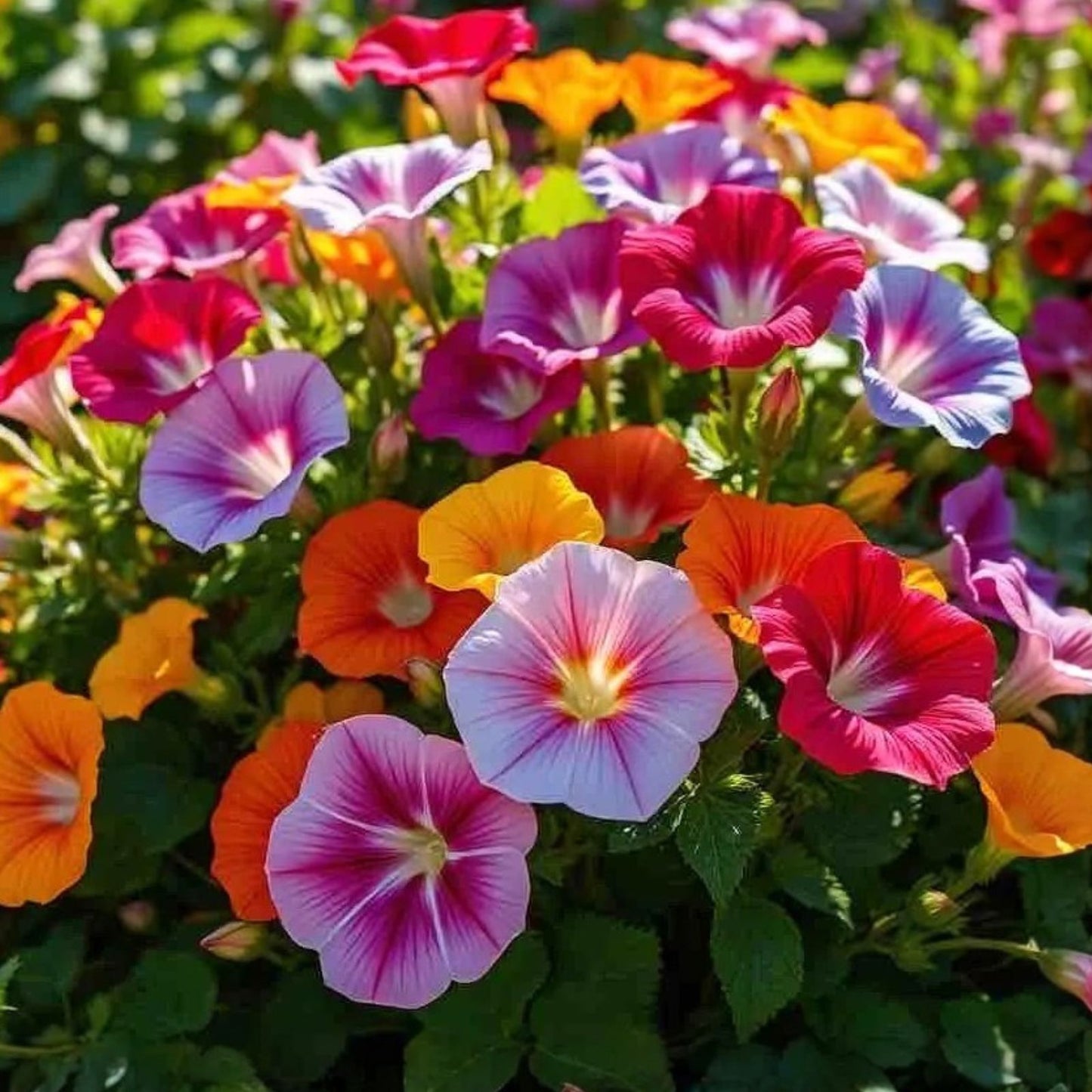 Climbing Vine Seeds Mix 200 Pack – Morning Glory, Nasturtium, Black Eyed Susan, Sweet Pea Flower Seeds for Garden