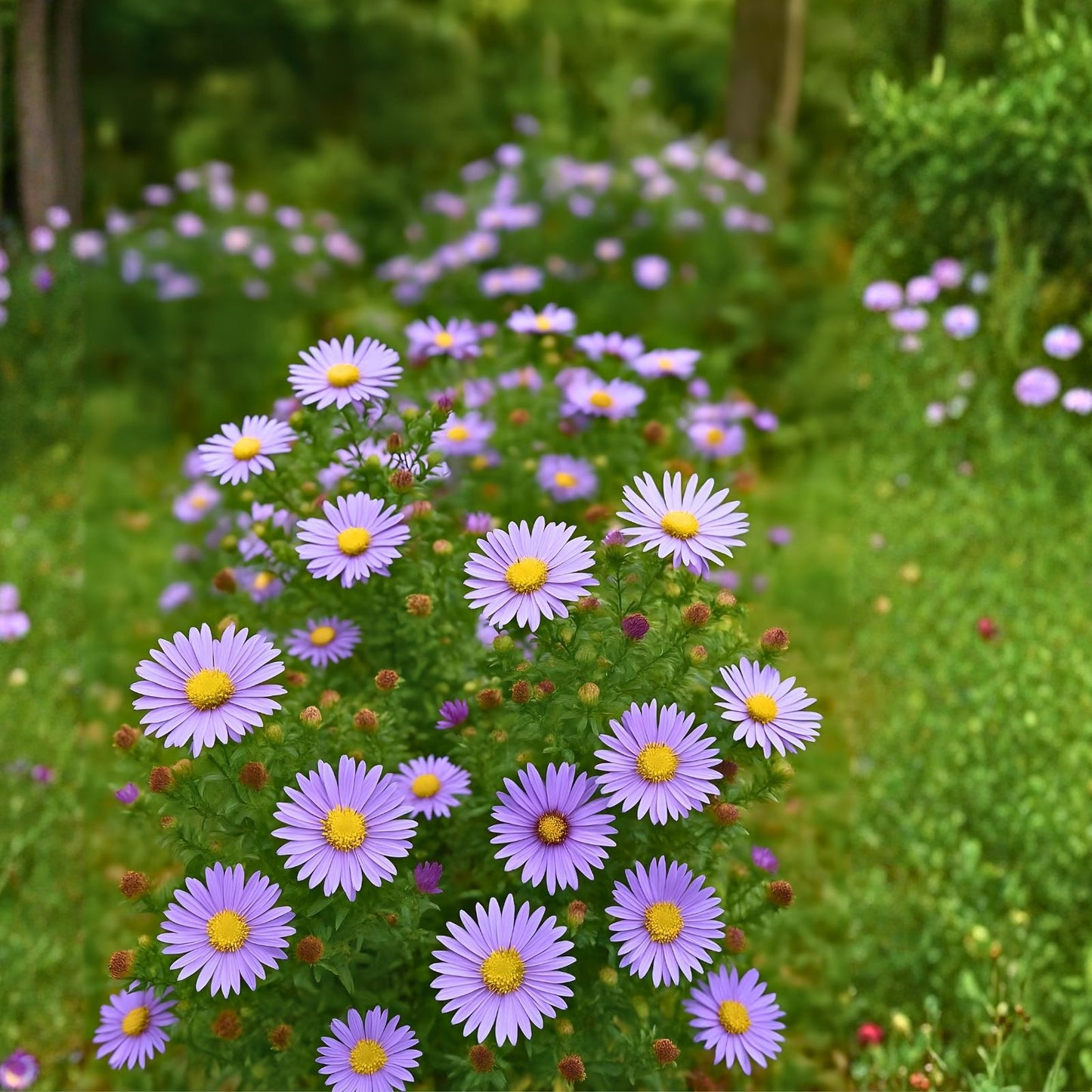 Aster Seeds 25+ Giant California Variety Perennial Flower Seeds Bright Blooms Aster spp.