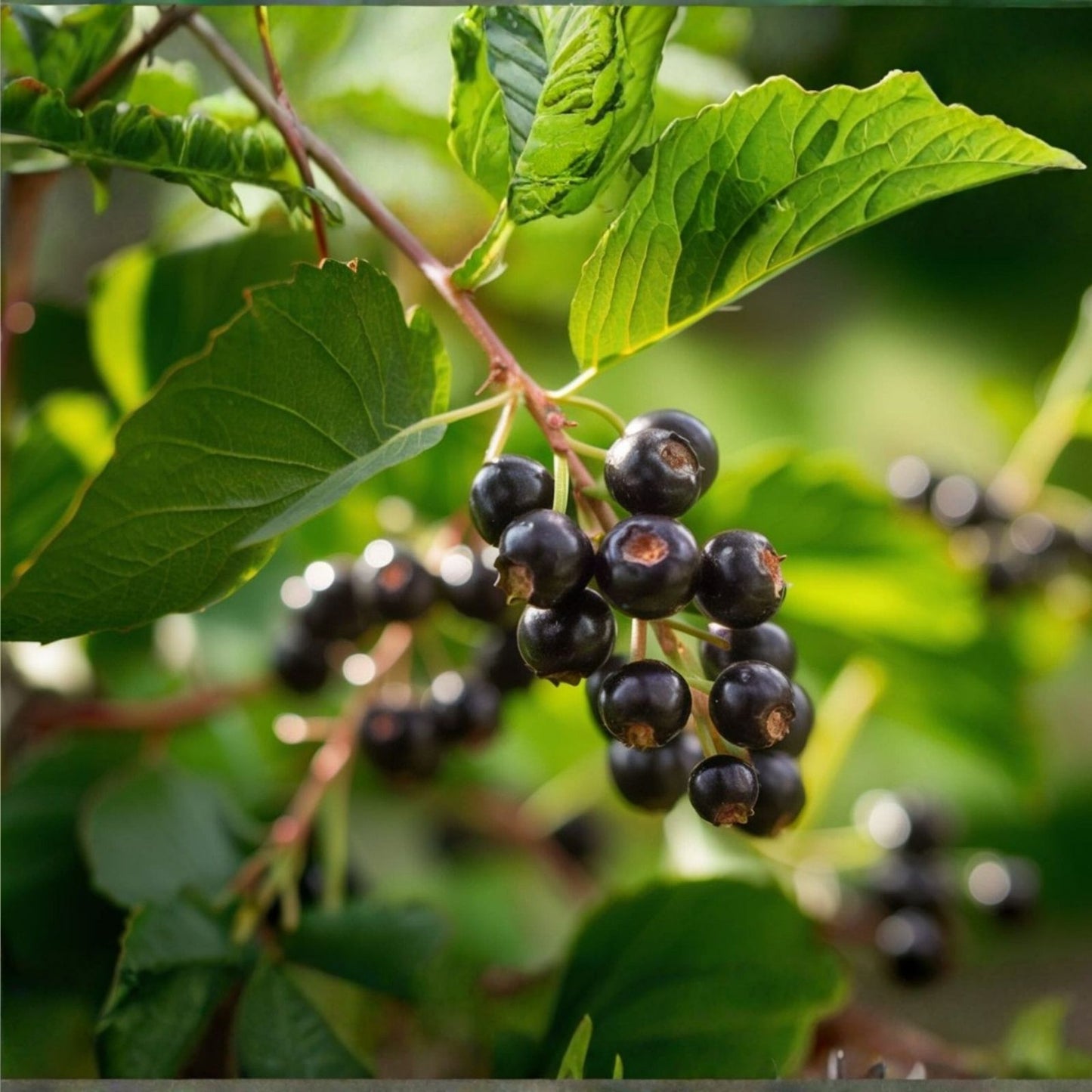 Farkleberry Tree Seedling Live Plant, Rare Edible Shrub, Vaccinium arboreum, Drought Tolerant, Zones 6-9
