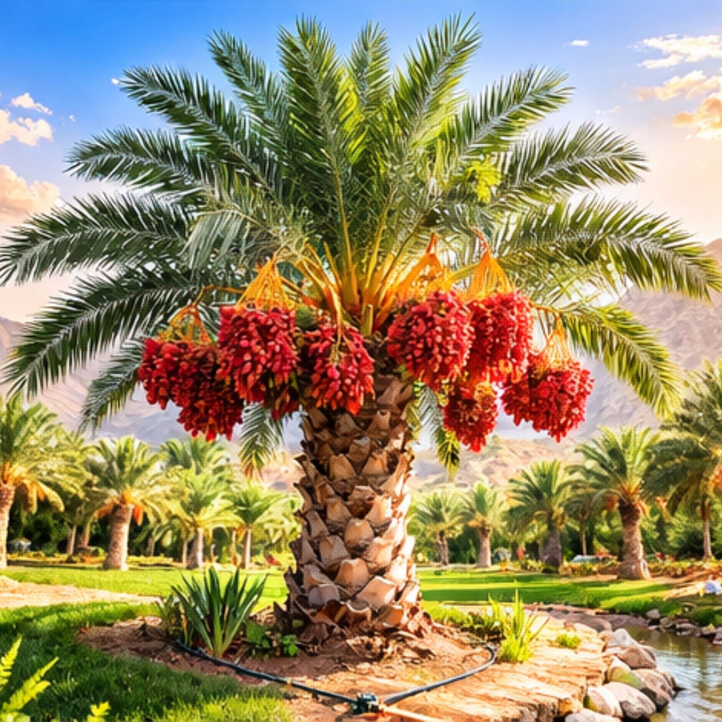 Wild Date Palm Seeds for Planting – 5 Seeds – Phoenix dactylifera – Gardening, Landscaping, Fruit Tree Cultivation