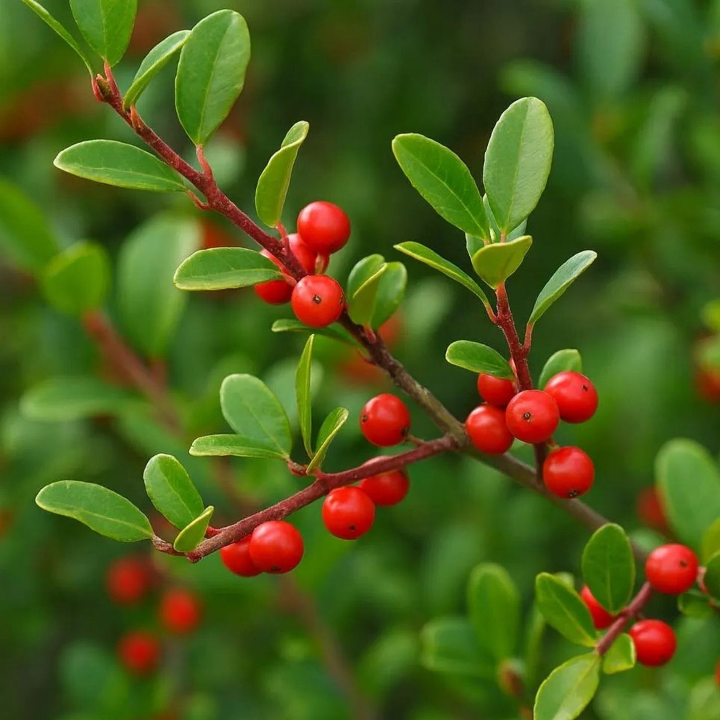 American Holly Seeds 30 Count - Ilex opaca Native Evergreen Shrub for Planting, Ornamental, Wildlife Habitat