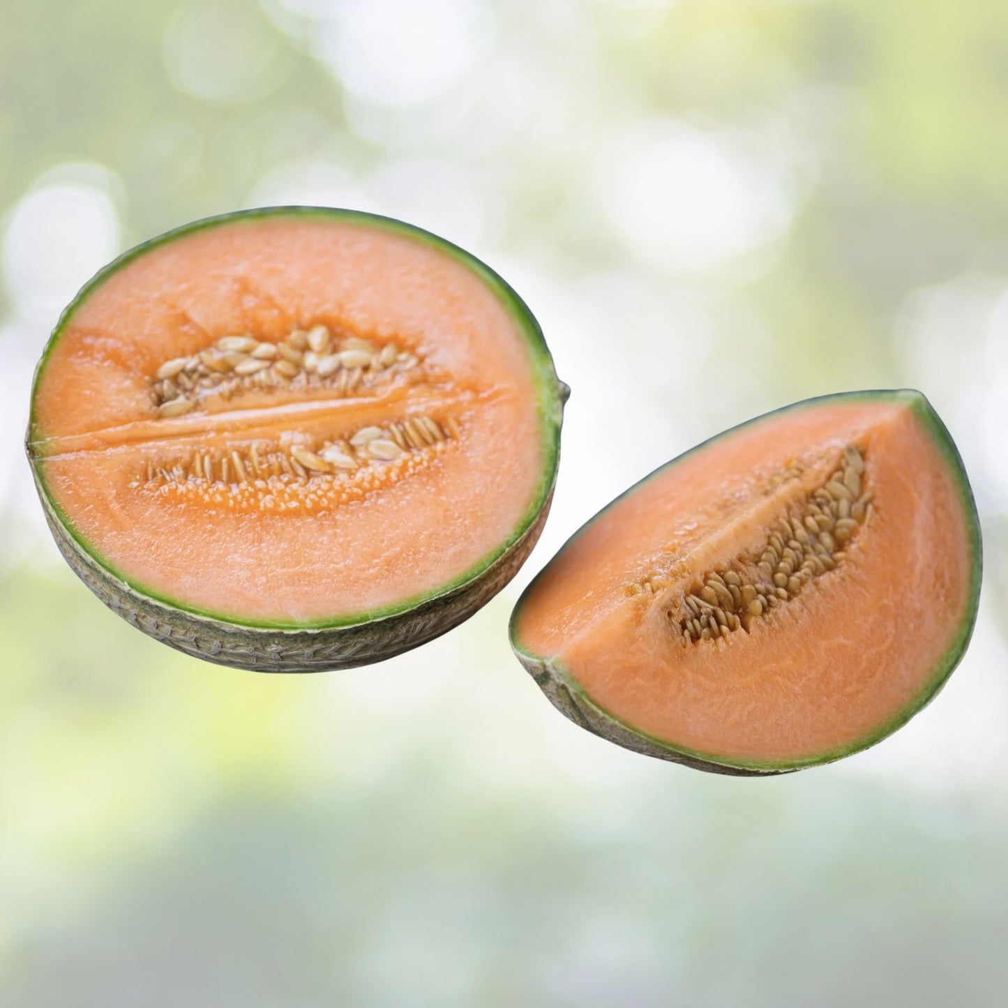 Organic Midget Melon Cantaloupe Seeds 300+ Count - Cucumis melo - Fast Growing, Sweet Flavor - Free Shipping US Seller