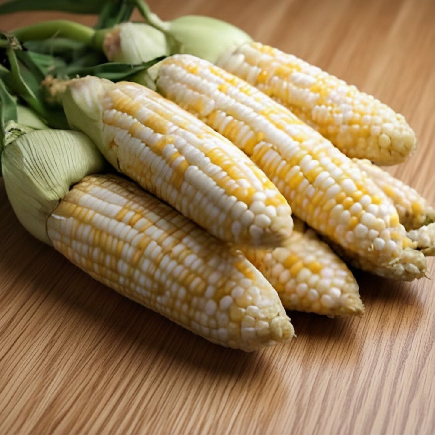 Peaches and Cream Sweet Corn Seeds 30 Pack – Dual-Color Kernels, High Yield, Non-GMO Zea mays
