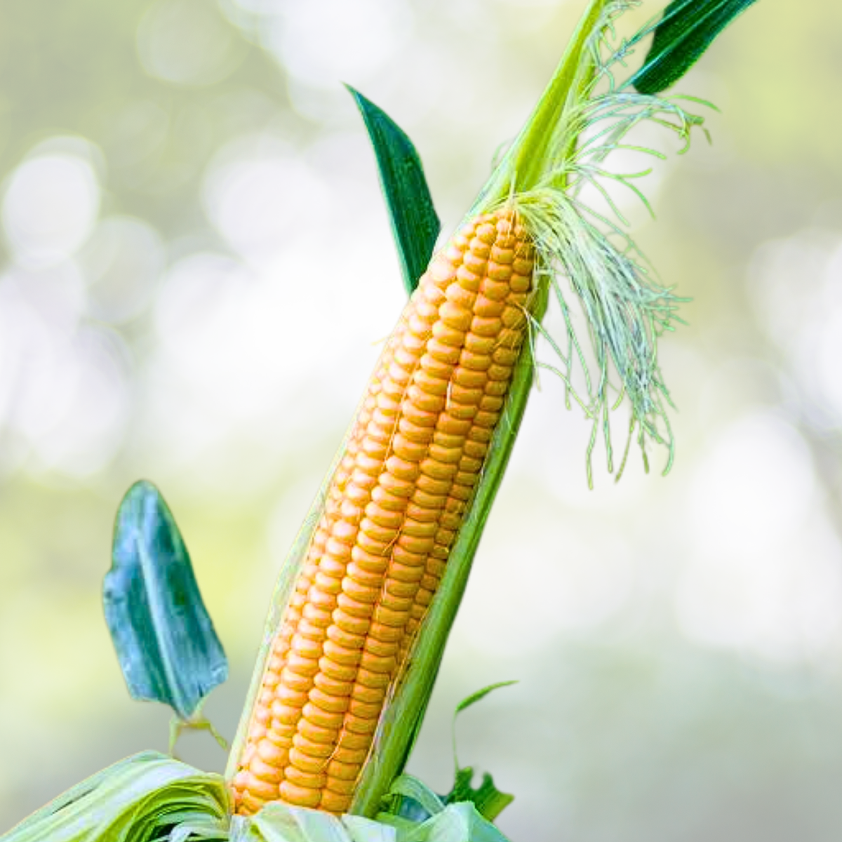 50pcs Golden Bantam Corn Seeds - Heirloom, Non-GMO, Open-Pollinated Sweet Corn - Zea mays
