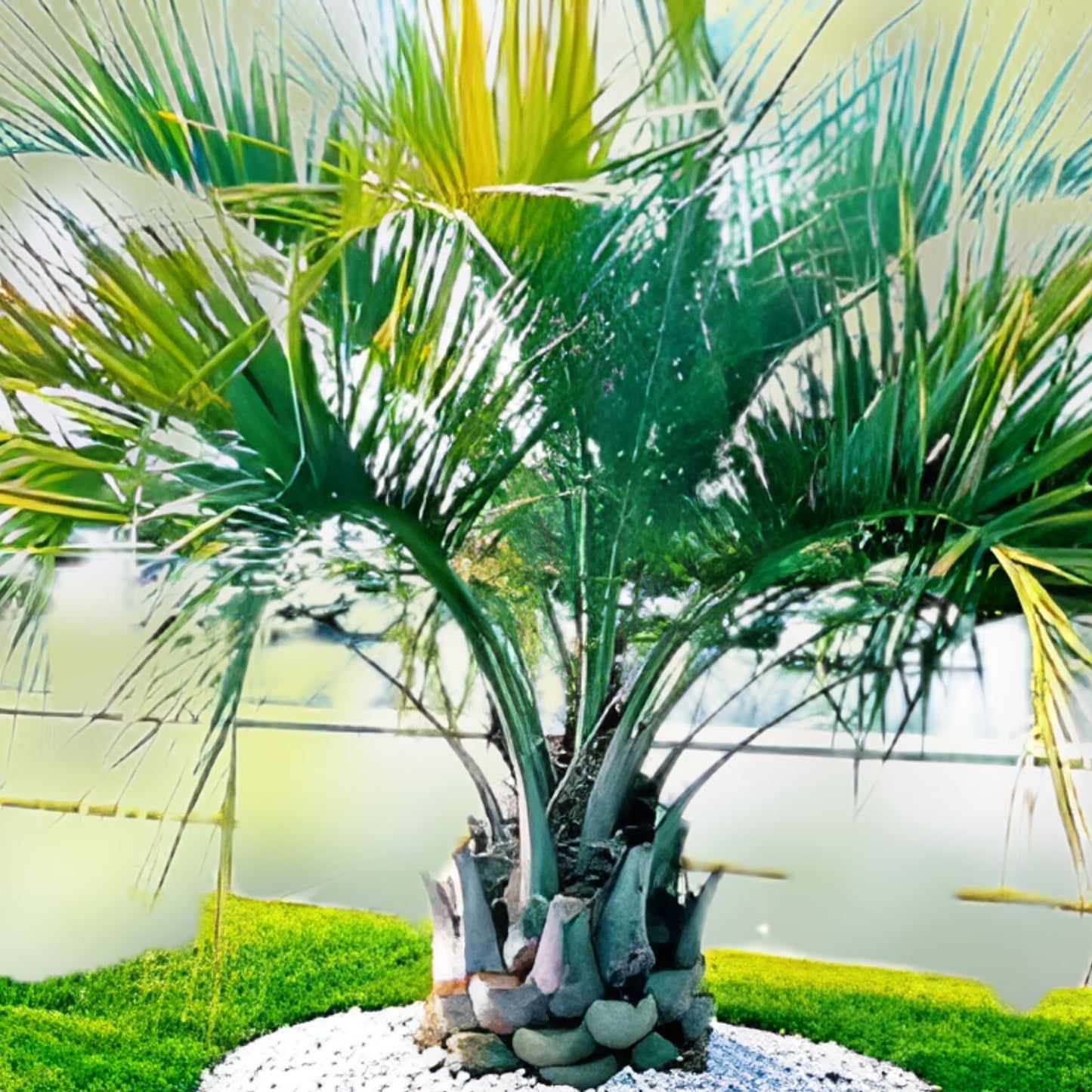 10 Jelly Palm Seeds, Butia capitata, Pindo Palm, Edible Fruit Tree, Garden Planting, Fast Germination, Free Shipping