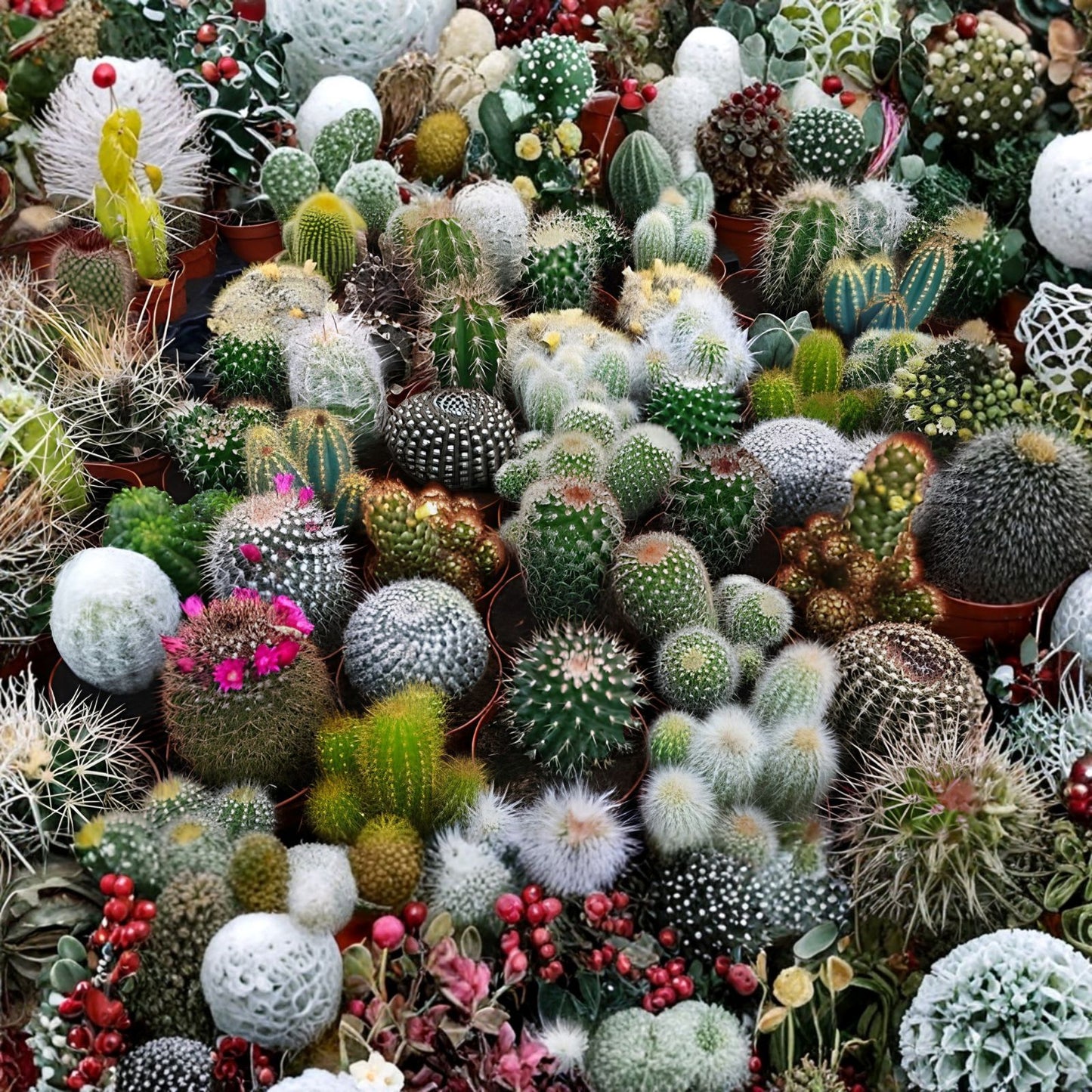 Cactus Seeds Mix 100 Seeds - Exotic Varieties Succulent Plants for Growing Cacti - Ships from Iowa, USA