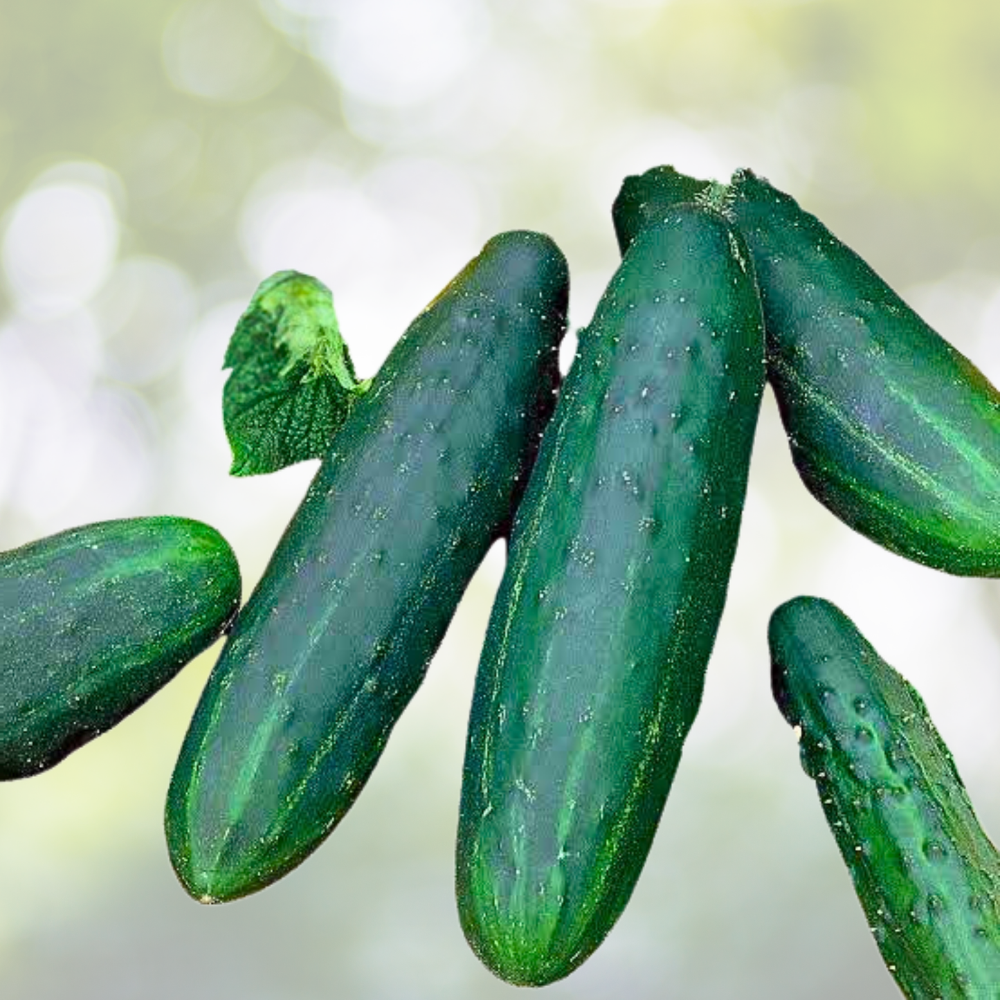 Cucumber Seeds 100 Non-GMO SPACEMASTER 80 Fast-Growing Container Variety (Cucumis sativus)