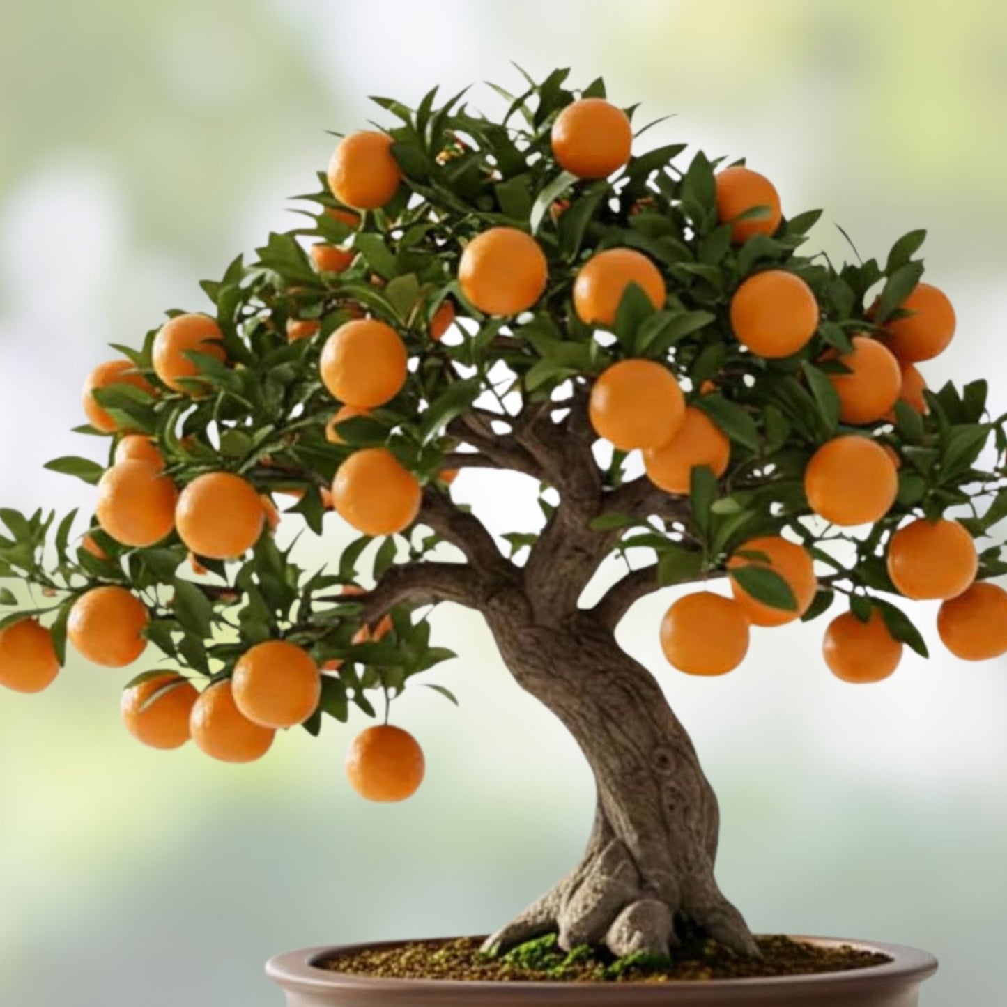 Bonsai Orange Tree Seeds, 20 Seeds, Fruit-Bearing Citrus, Citrus sinensis, Indoor Garden Plant, Citrus Seeds for Bonsai