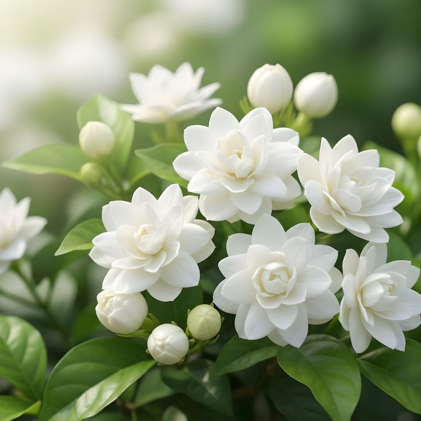 Grand Duke of Tuscany Jasmine Cuttings – Fresh Live 5 Unrooted Jasminum sambac Plantlets