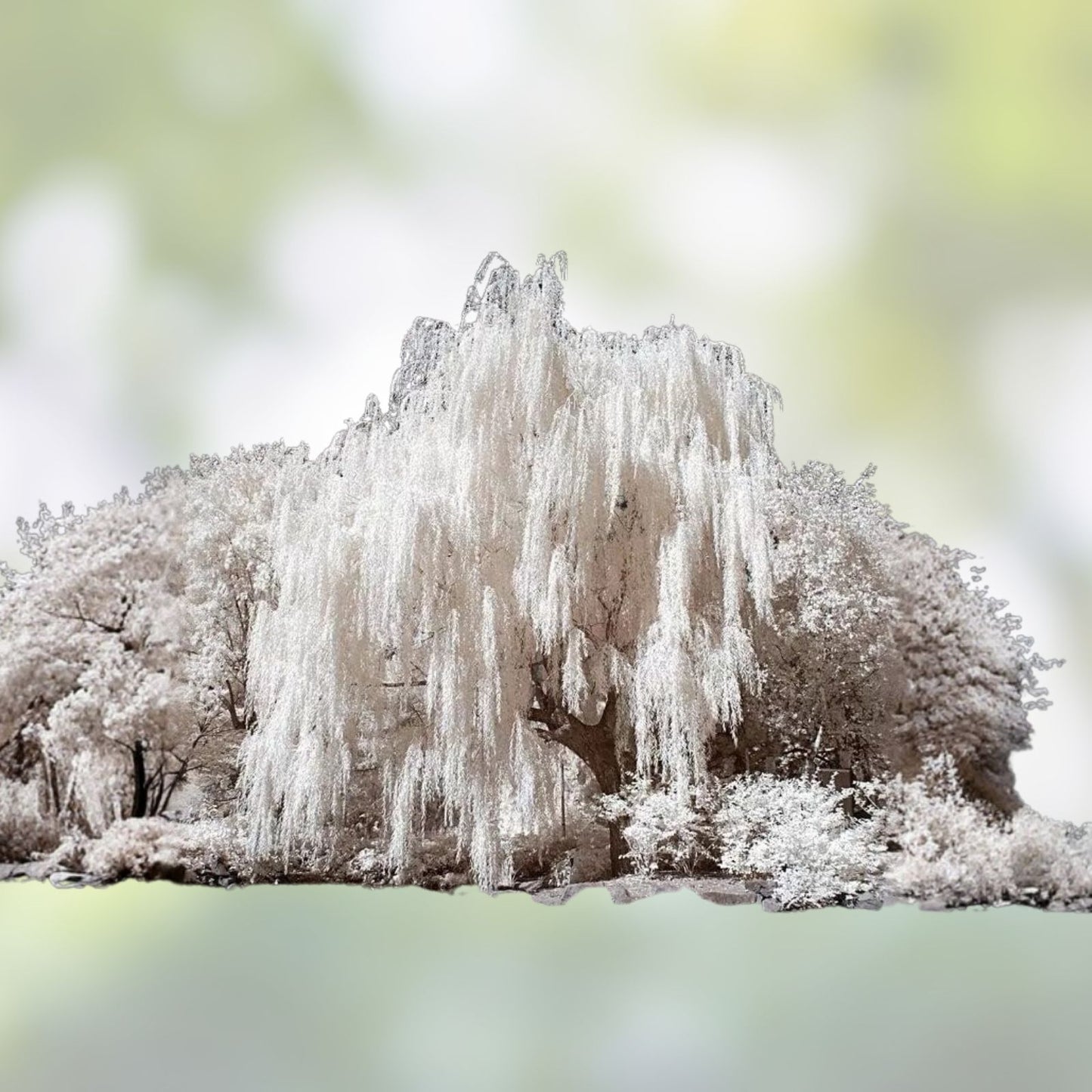 White Willow Tree Cutting - Silver Leaf Variety - Grow Your Own Salix alba - Live Plant for Landscaping and Garden