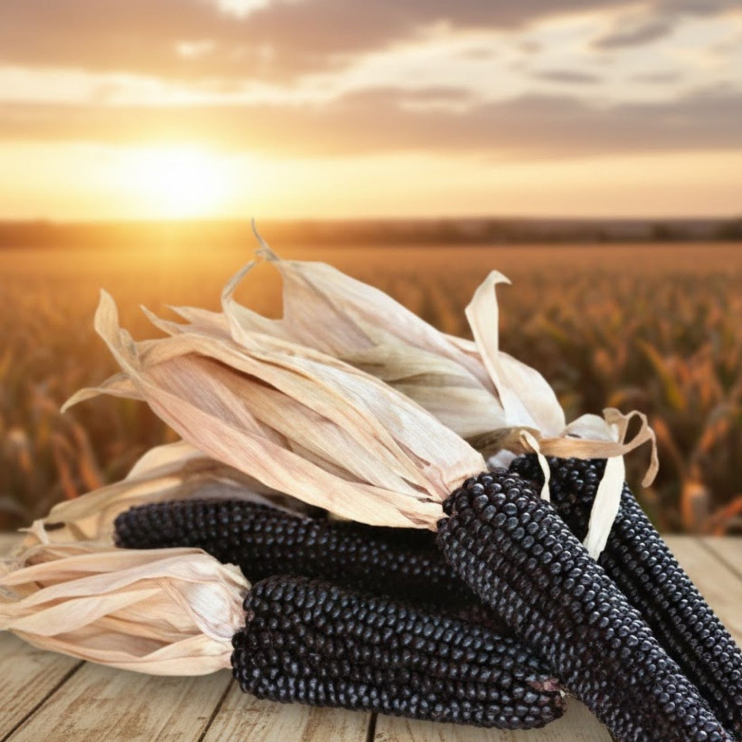 50 Rare Purple Popcorn Seeds - Exotic Edible Corn, Zea mays, Heirloom Variety for Planting