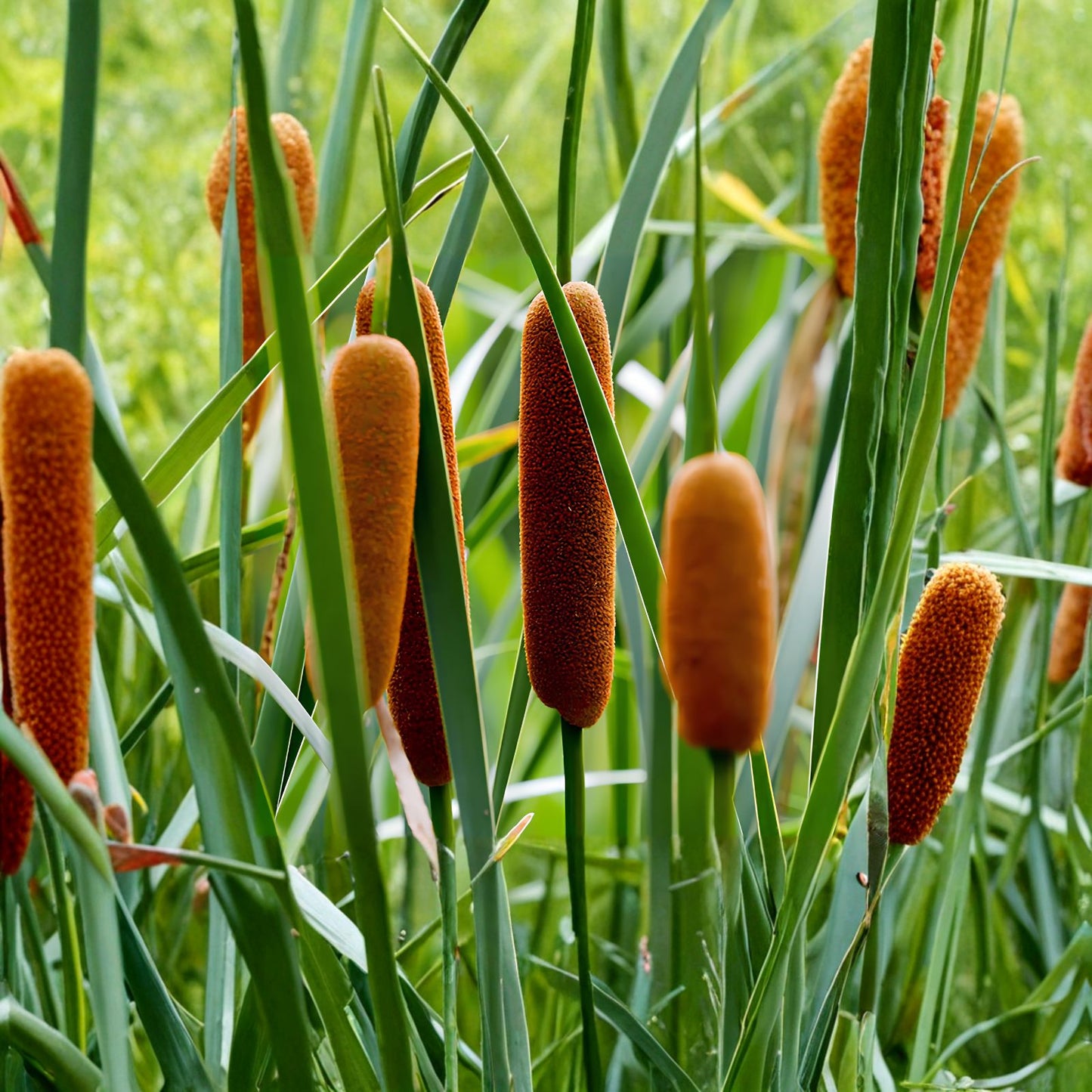 Pinecone Cattail Seeds Carex shortiana Wetland Plant 50 Seeds Native Sedge Grass for Planting, Wetland Garden