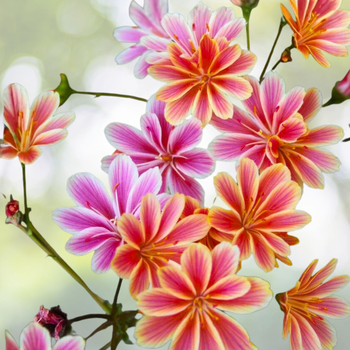 Lewisia Seeds Pinkie Variety 35 or 100 Non-GMO Flower Seeds for Garden Planting Lewisia spp.