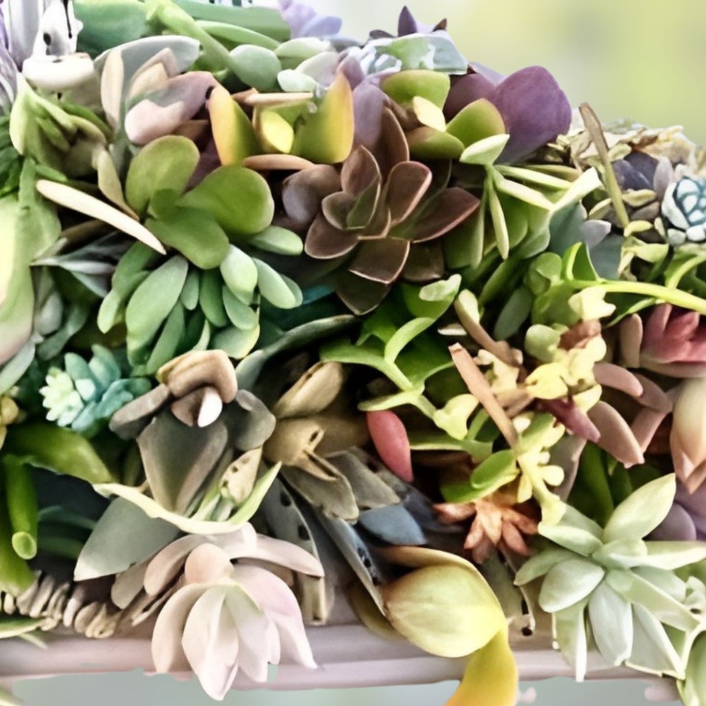 Mini Succulent Cuttings - 20 Assorted Varieties for DIY Plant Decor and Gifts - Easy to Grow and Maintain