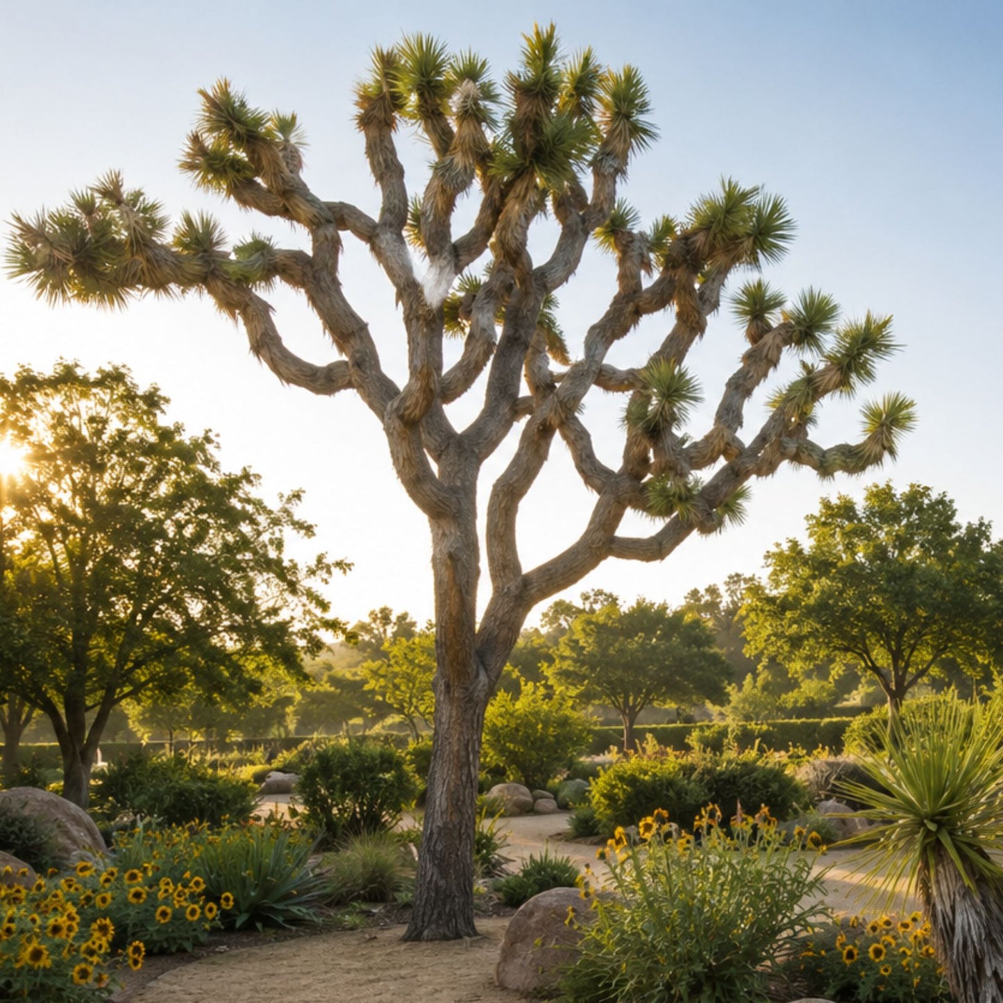 Joshua Tree Bonsai Seeds 10 Pack Yucca brevifolia Miniature Desert Tree Live Plant Cutting Starter