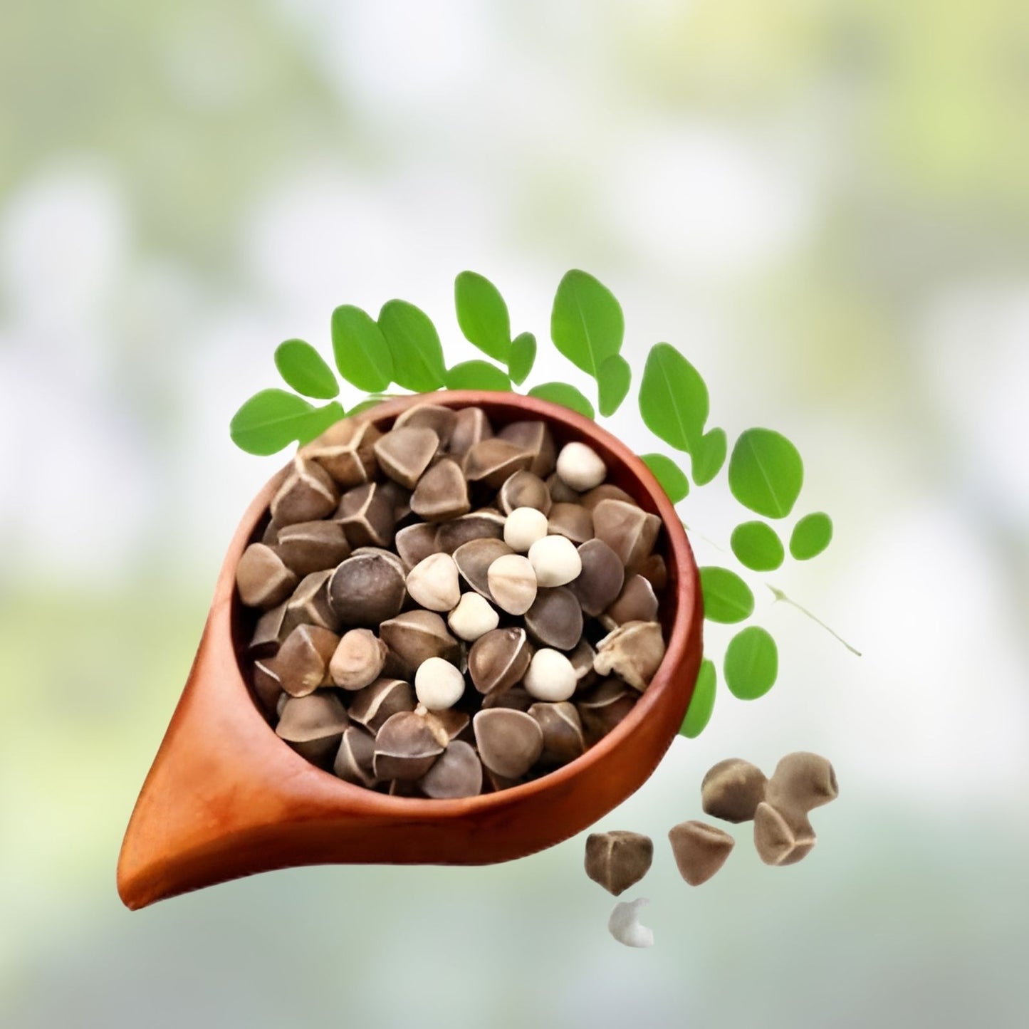 Organic Moringa Oleifera Drumstick Seeds - Non-GMO for Sprouting and Planting, 30 Pack
