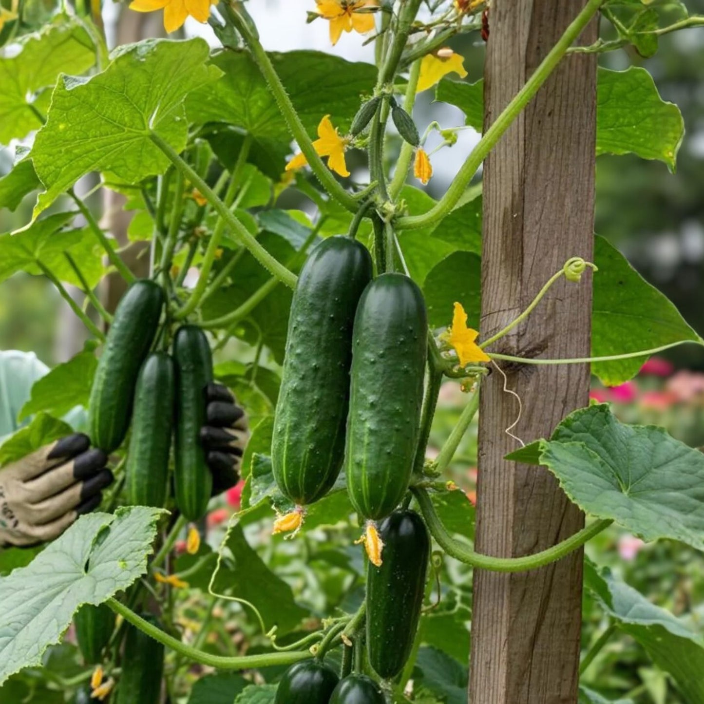 Pickling Cucumber Seeds 25+ Heirloom National Variety Non-GMO Cucumis sativus for Home Gardening