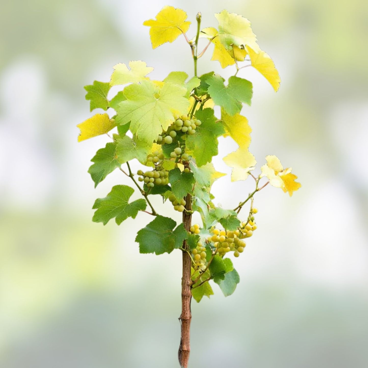 Grape Vines Cuttings - 2 Ladyfingers White with 3+ Nodes - Vitis vinifera Fruit Plant Propagation