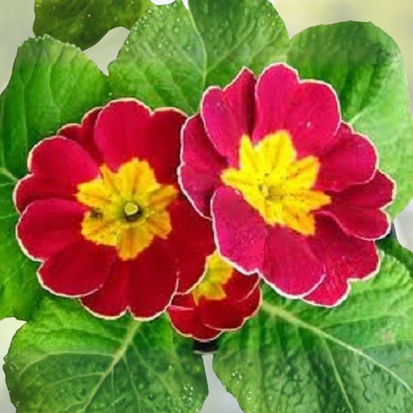 Primula Seeds 500 Count Red Flowering Primula Danova Garden Plant Seeds Non-California Shipping