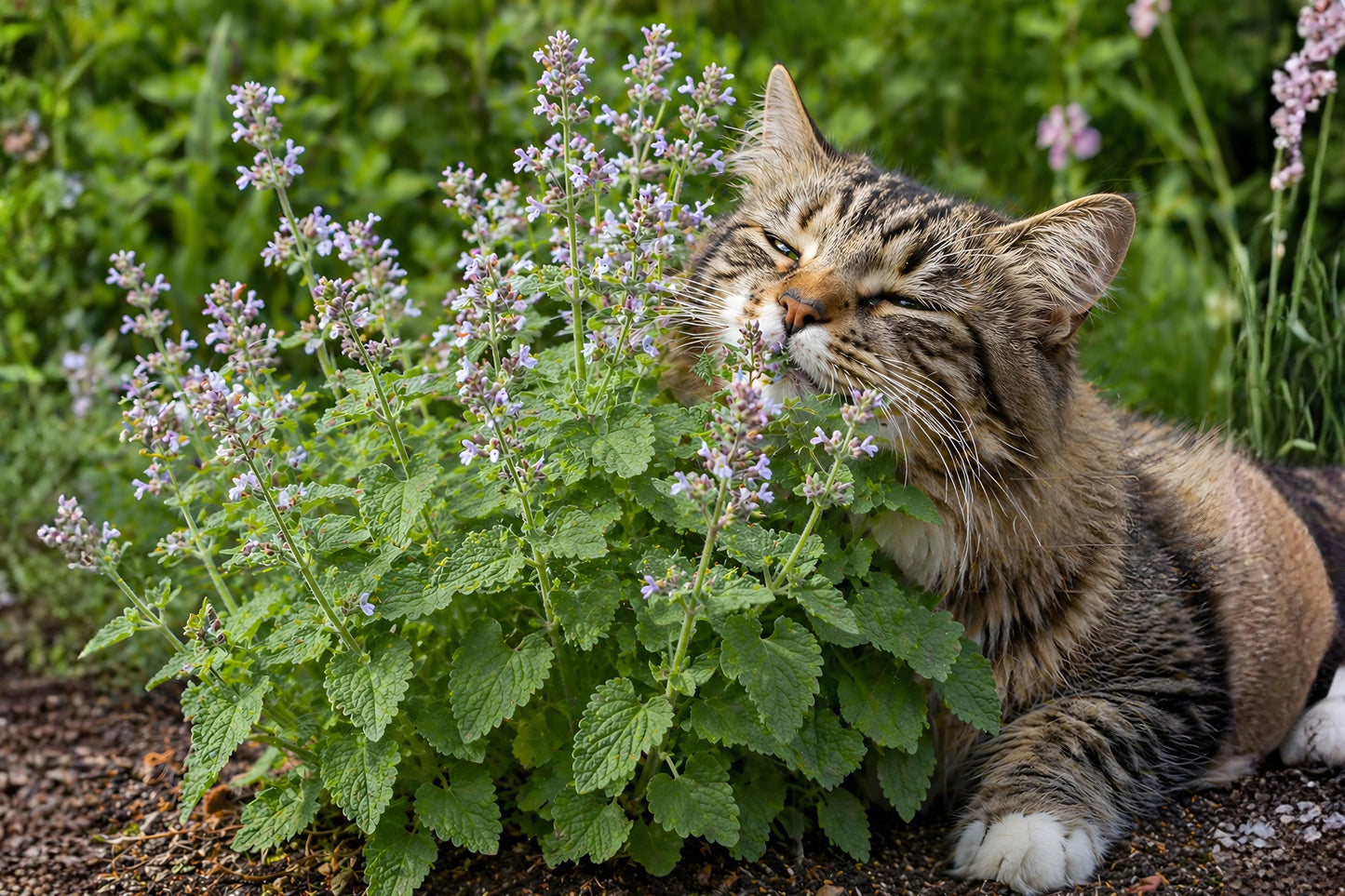 Catnip Seeds (100 Count) | Nepeta cataria | Fragrant Herb for Cats & Gardens | Easy to Grow, Attracts Pollinators
