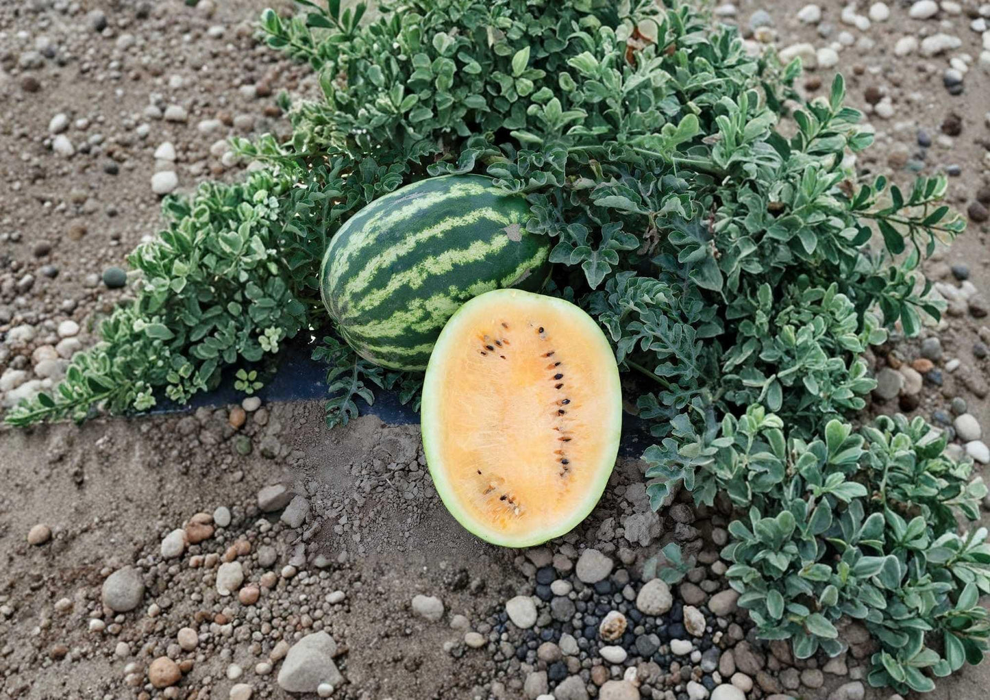 Yellow Gem Watermelon Seeds - 10+ Heirloom Non-GMO Rare Fruit Seeds for Garden Planting, True Yellow Flesh Sweet Melon