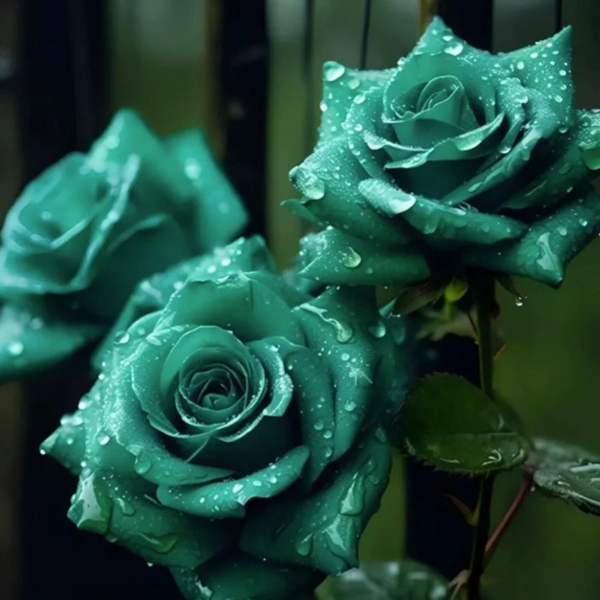 Scottish Green Rose Seeds - 20 Heirloom Flower Seeds - Unique Deep Green Blooms - Rosa spp. - Exotic Perennial Garden Plant