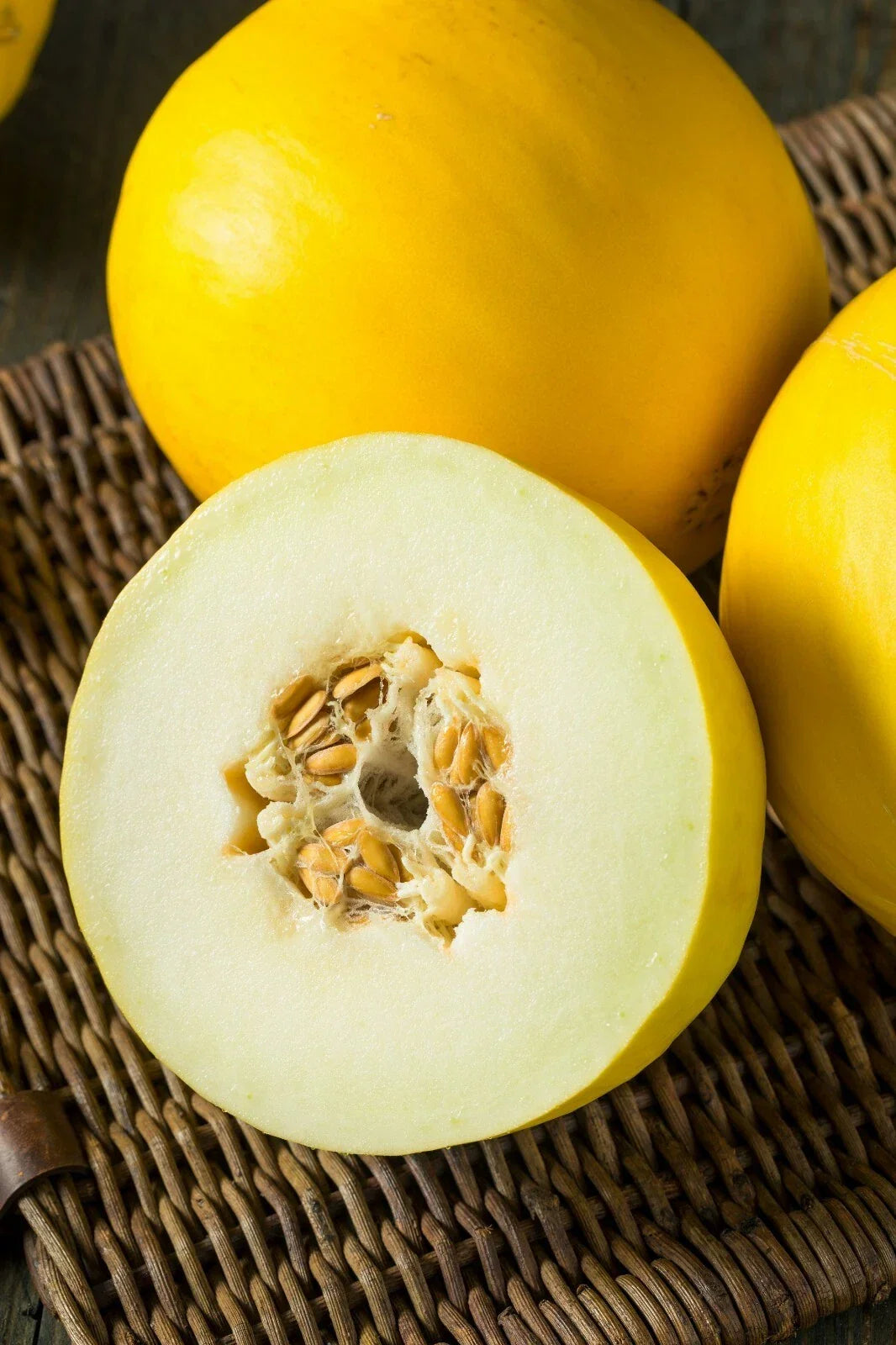 Mango Melon Seeds - 20 Non-GMO Heirloom Seeds, Sweet Tropical Flavor, Cucumis melo var. chito for Home Gardens