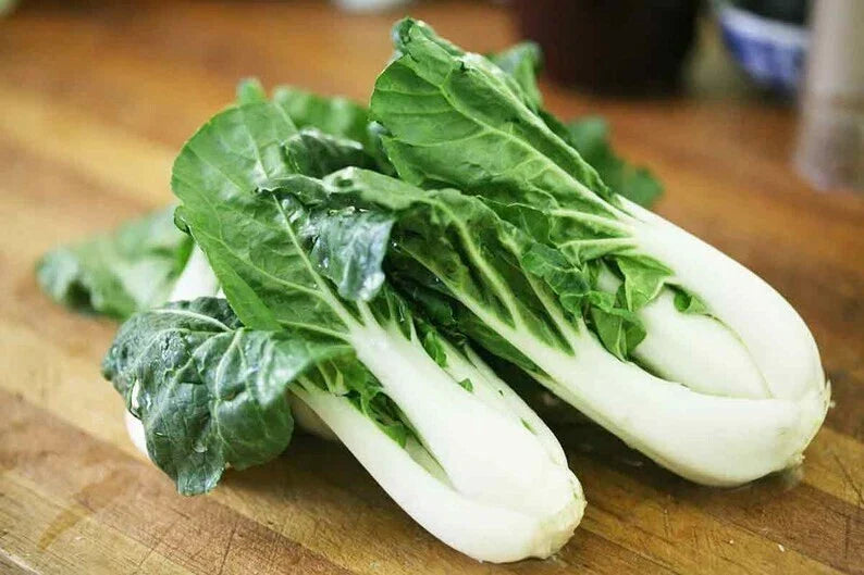 200+ Seeds Chinese Cabbage Pak Choi White Stem Bok Choy Heirloom NON-GMO Brassica rapa subsp. chinensis Seed Packet