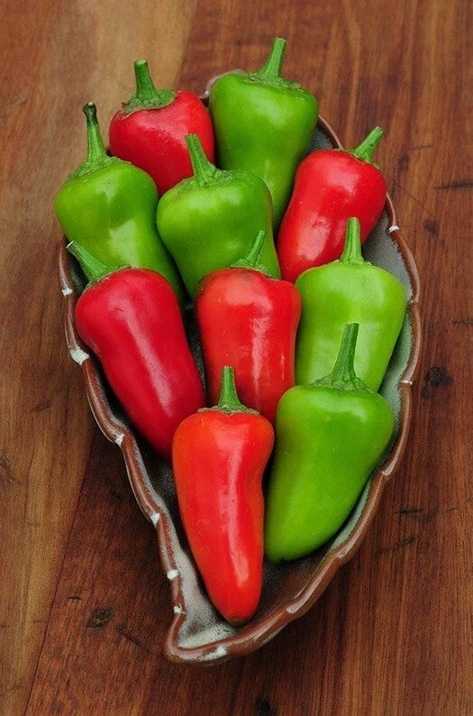 Fresno Chili Seeds - 15 to 100 Seeds - Capsicum annuum - Smoky Flavor, Heavy Producer - Ideal for Salsas and Grilling