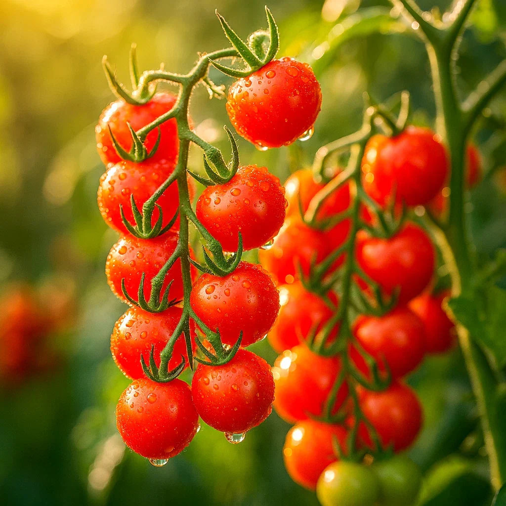 Super Sweet Cherry Tomato Seeds - 300+ Heirloom Non-GMO - Solanum lycopersicum - Perfect for Home Gardening 🍅